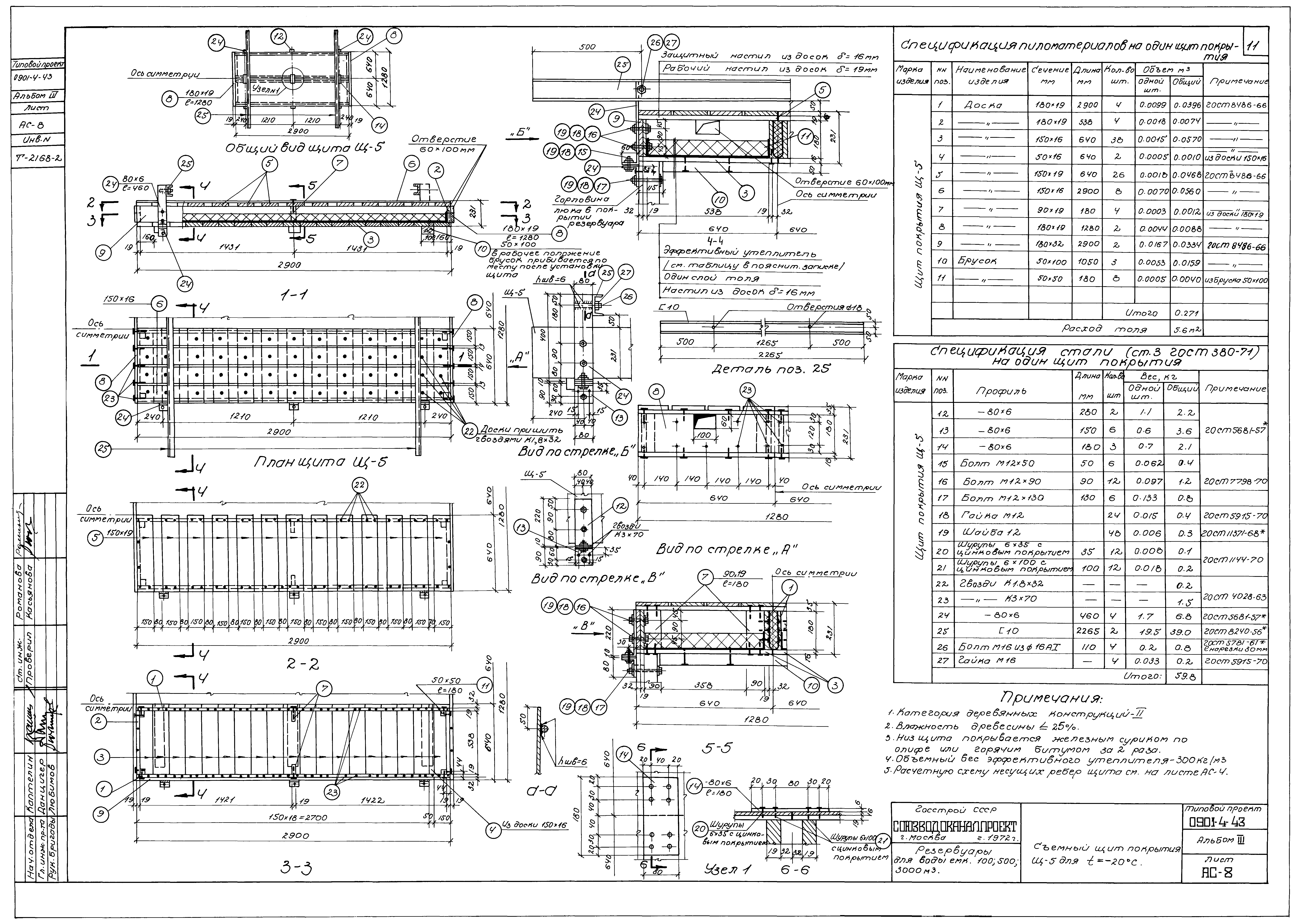 Типовой проект 0901-4-43