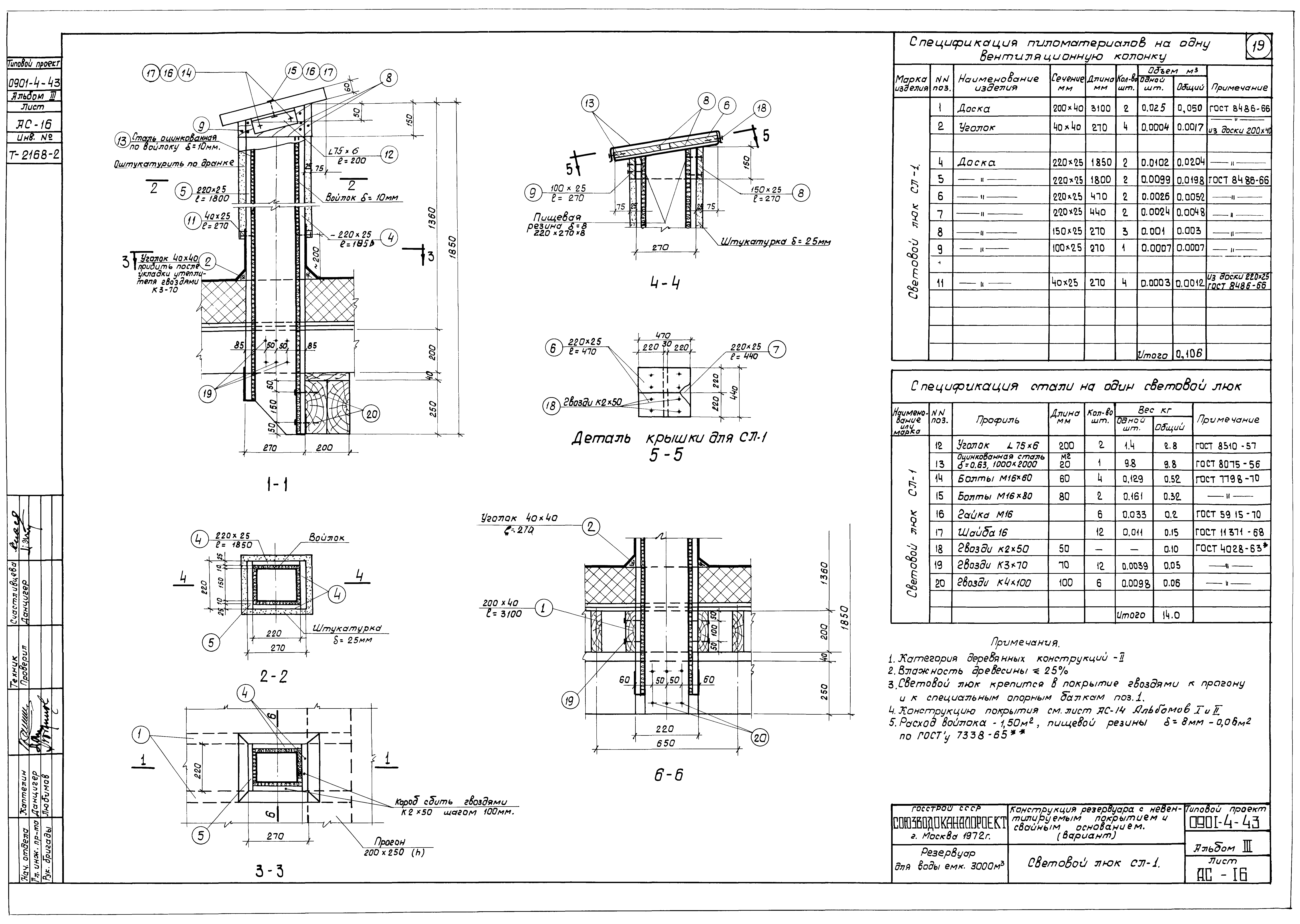 Типовой проект 0901-4-43