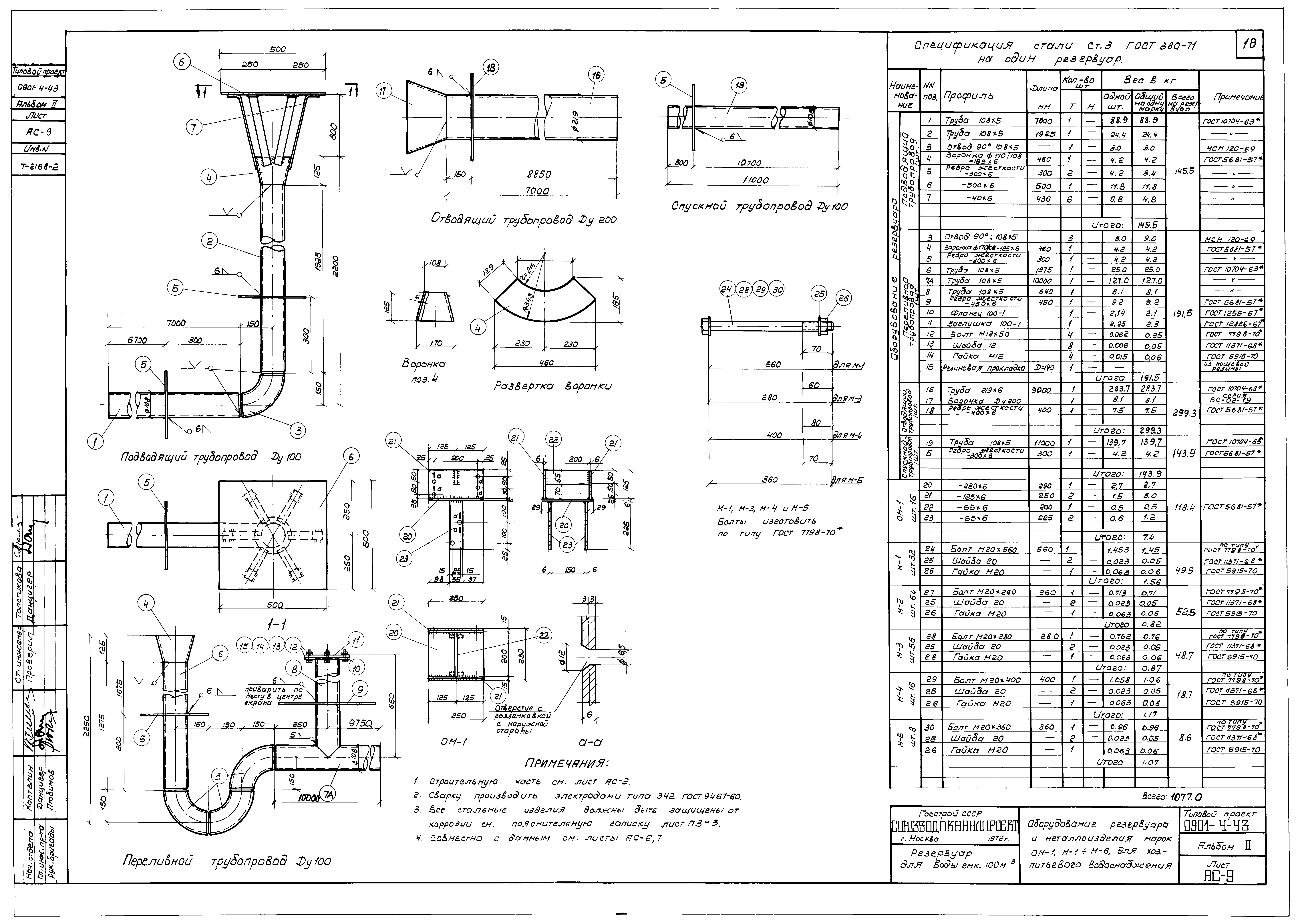 Типовой проект 0901-4-43