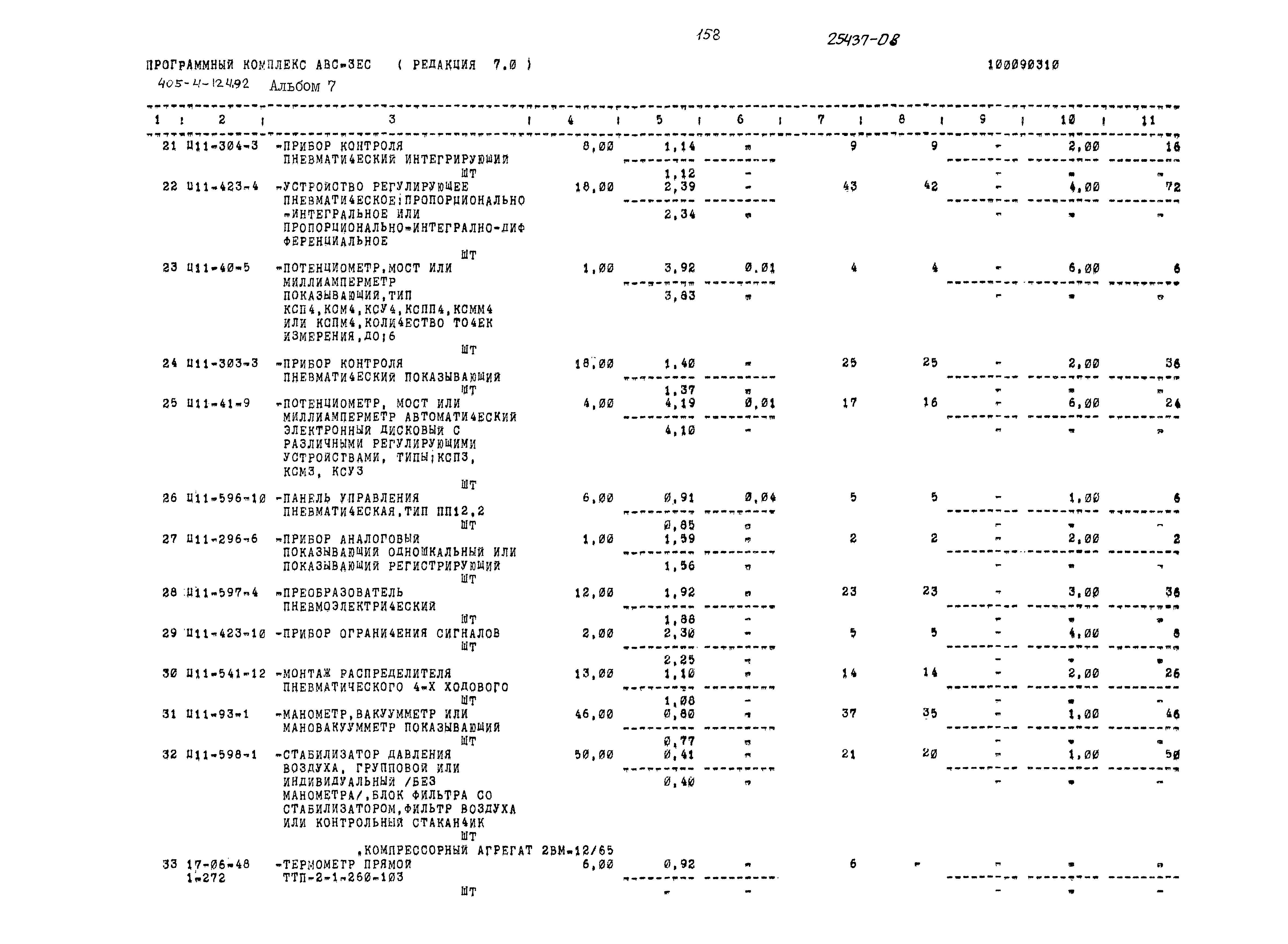 Типовой проект 405-4-124.92