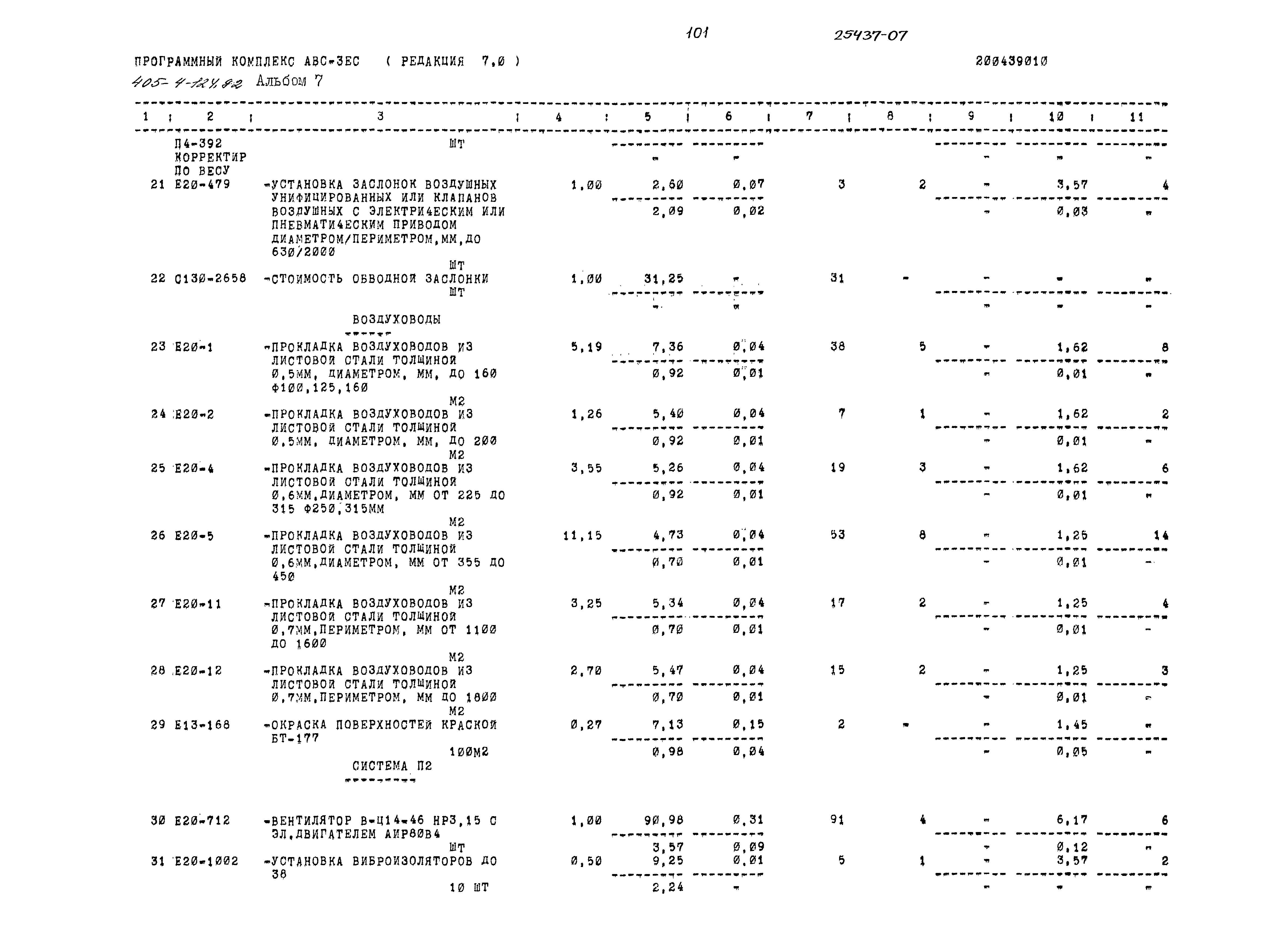 Типовой проект 405-4-124.92