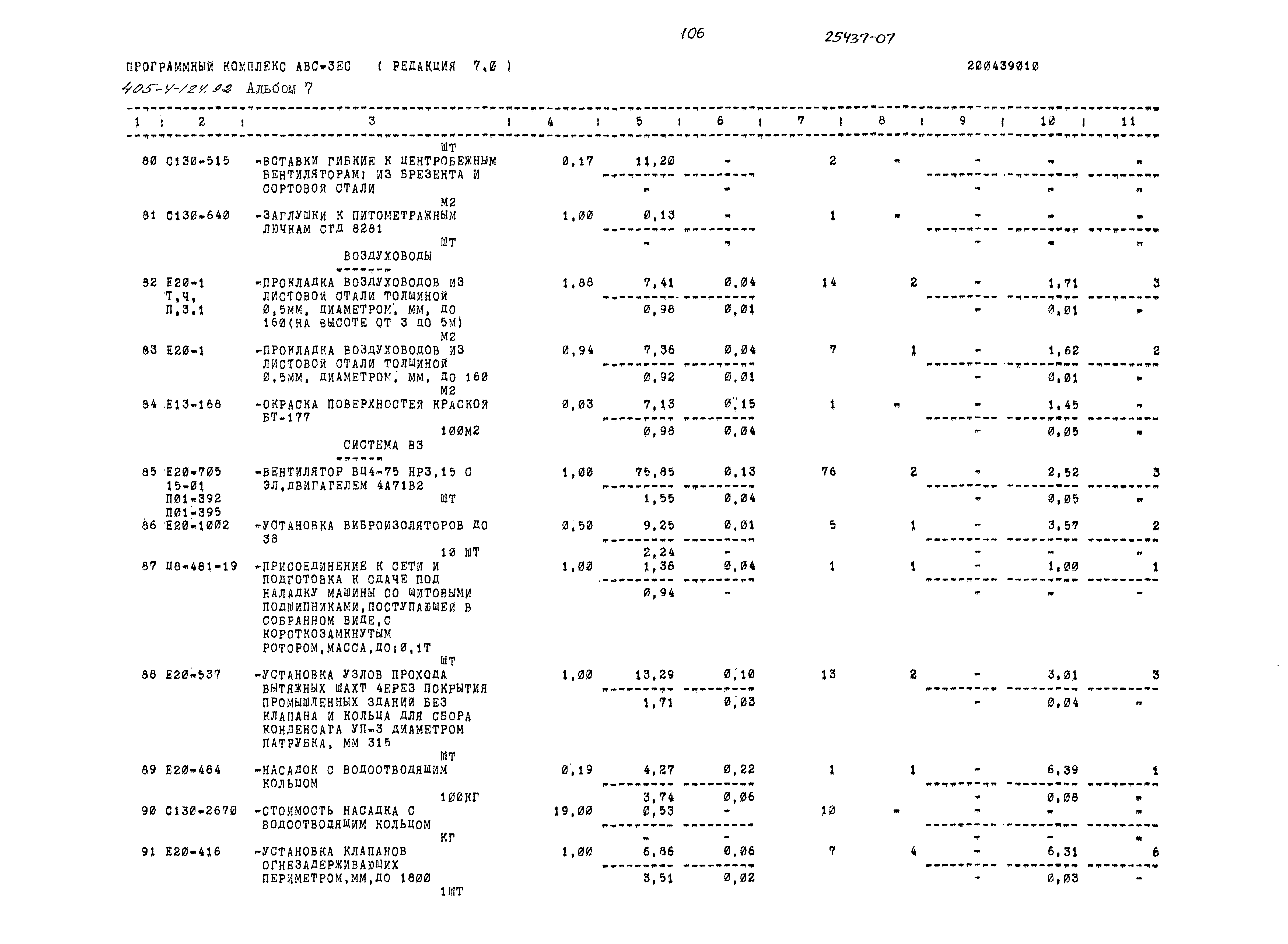 Типовой проект 405-4-124.92