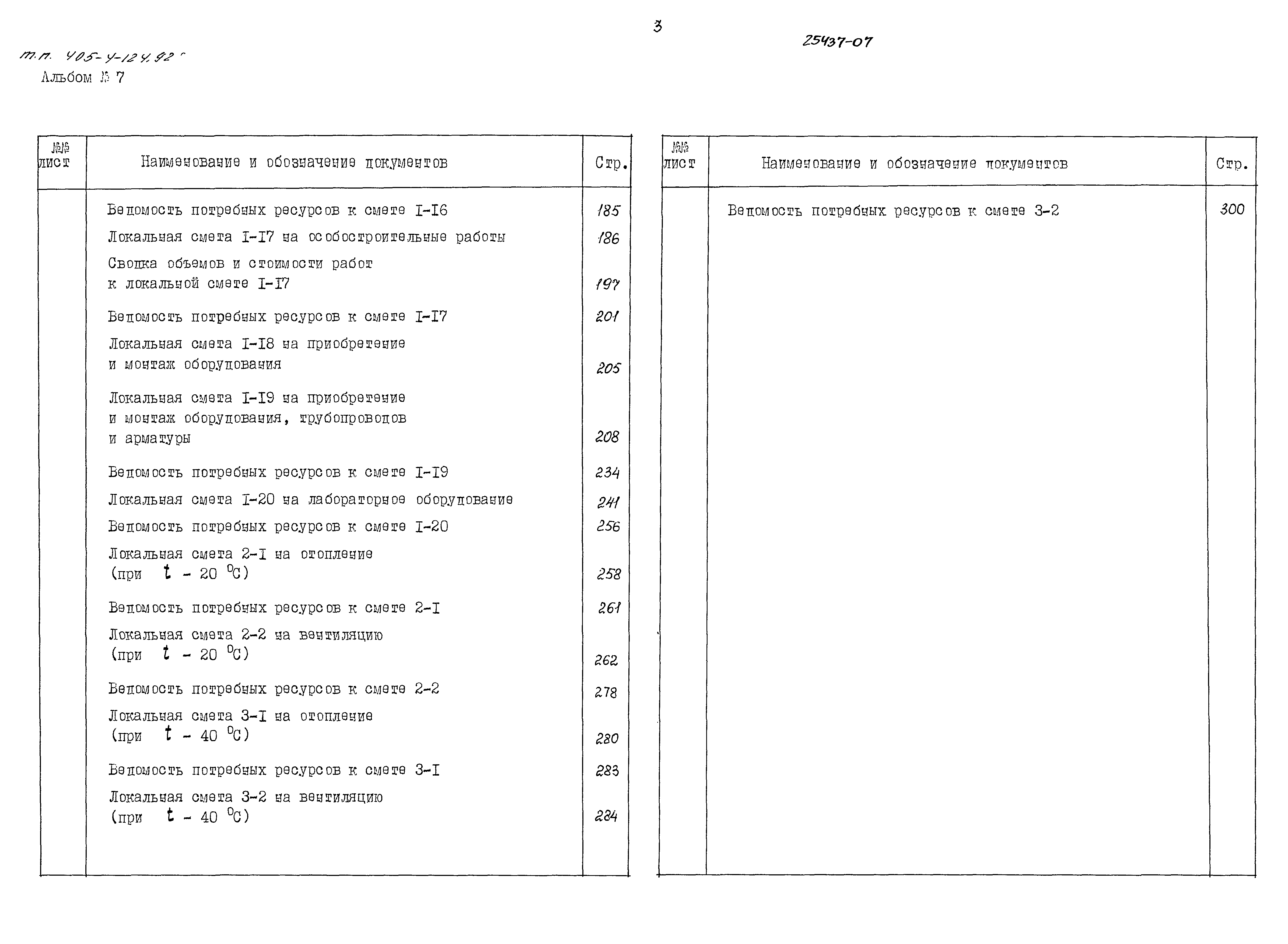 Типовой проект 405-4-124.92