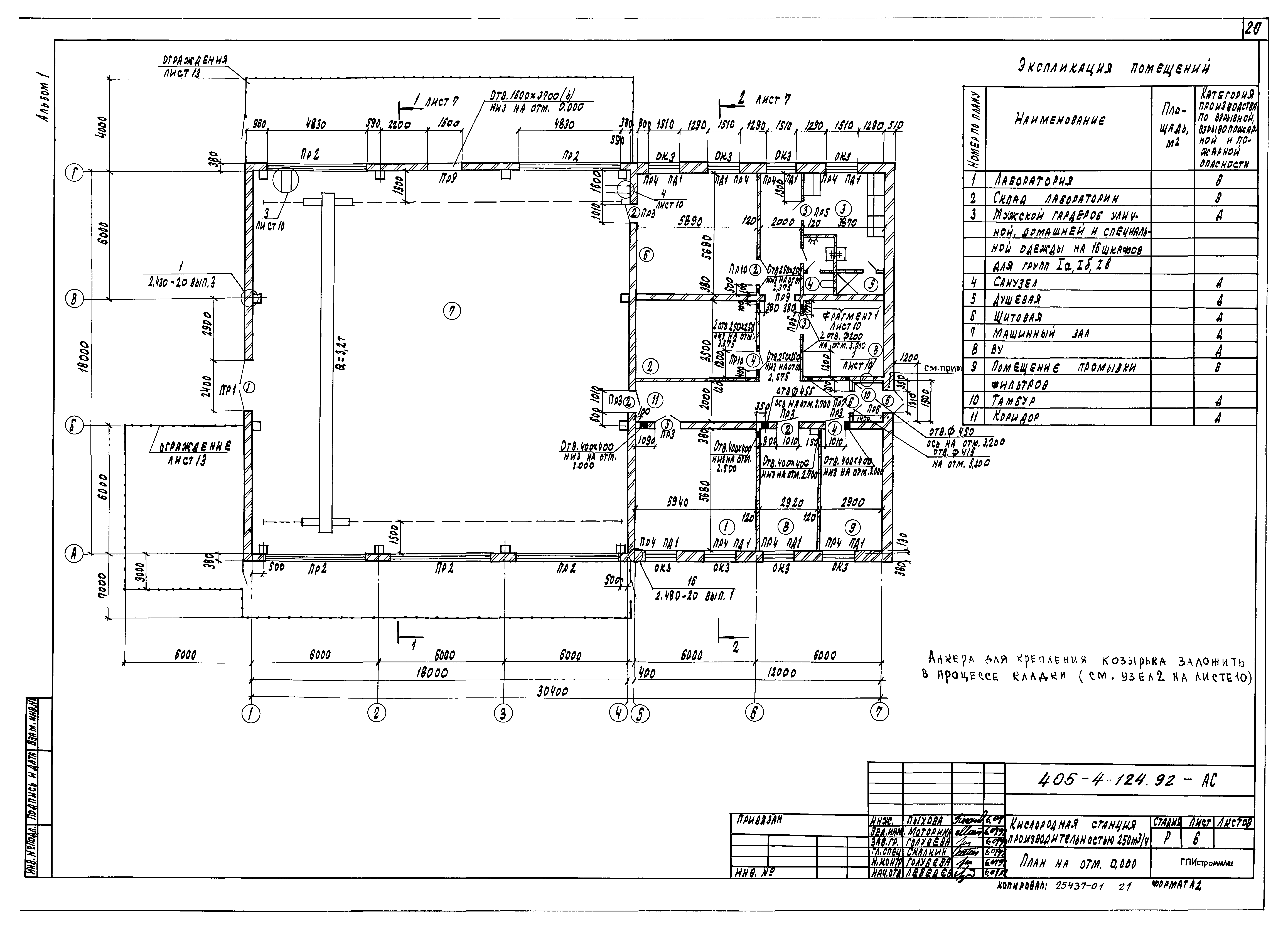 Типовой проект 405-4-124.92