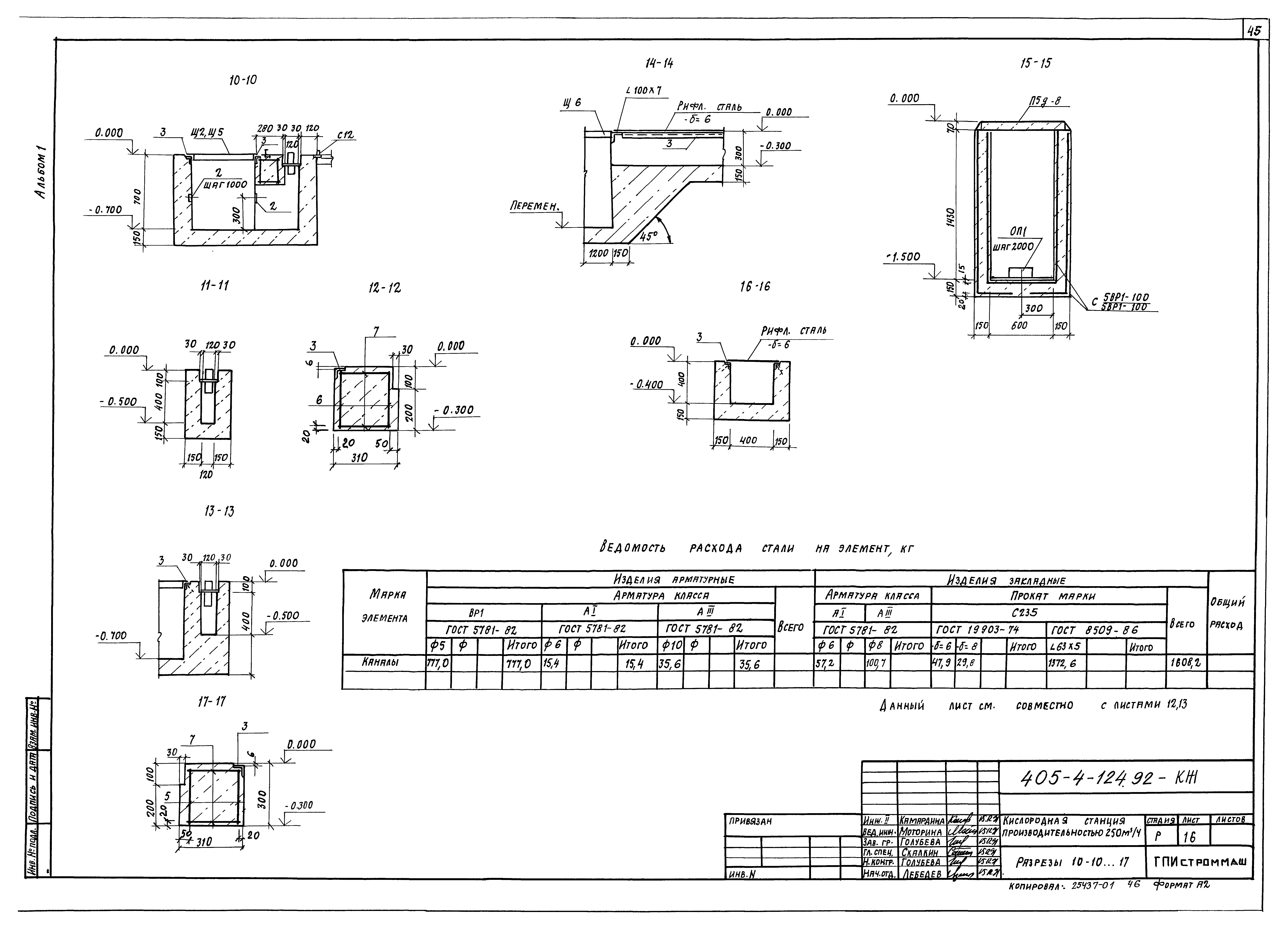 Типовой проект 405-4-124.92