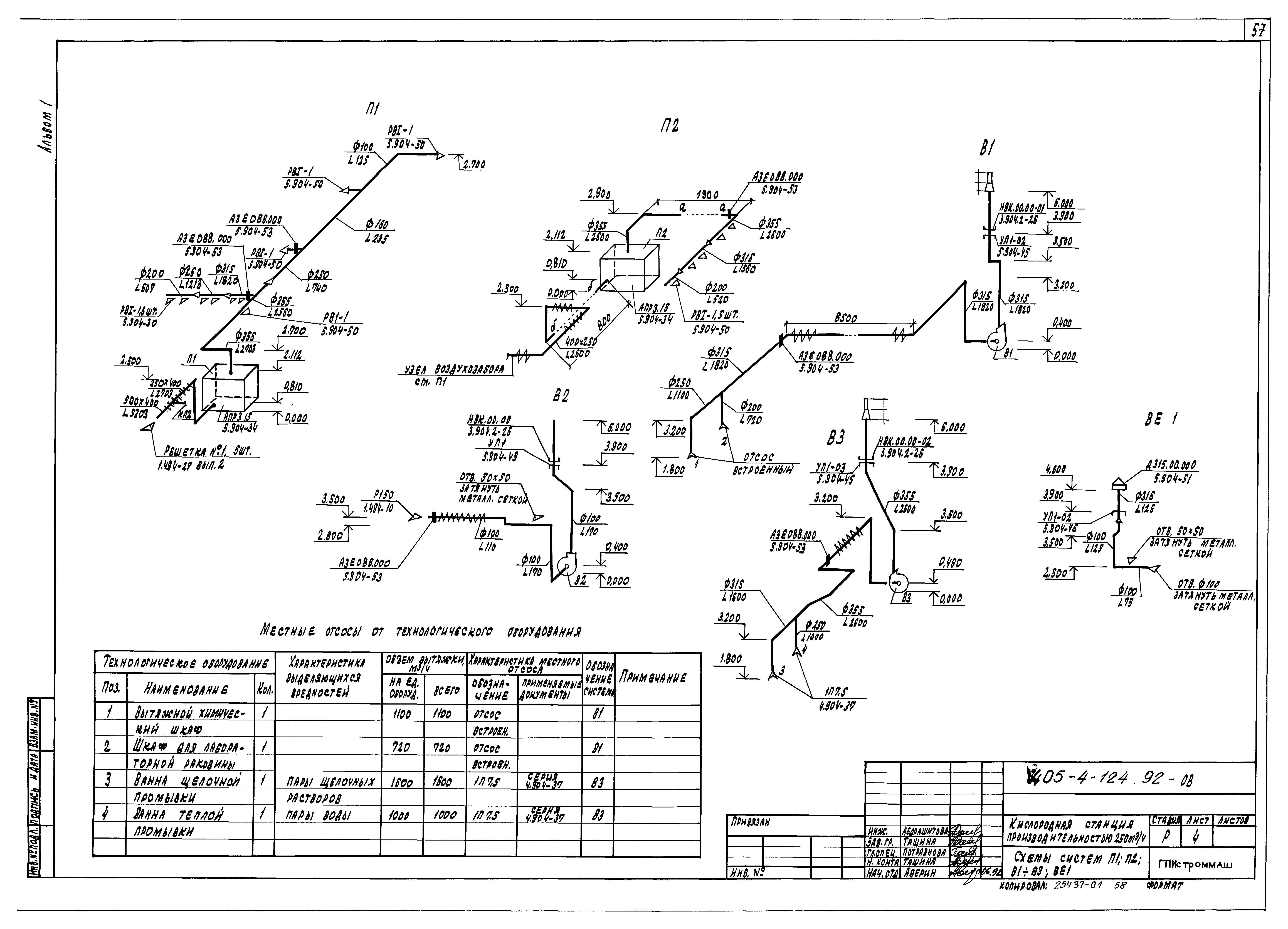 Типовой проект 405-4-124.92
