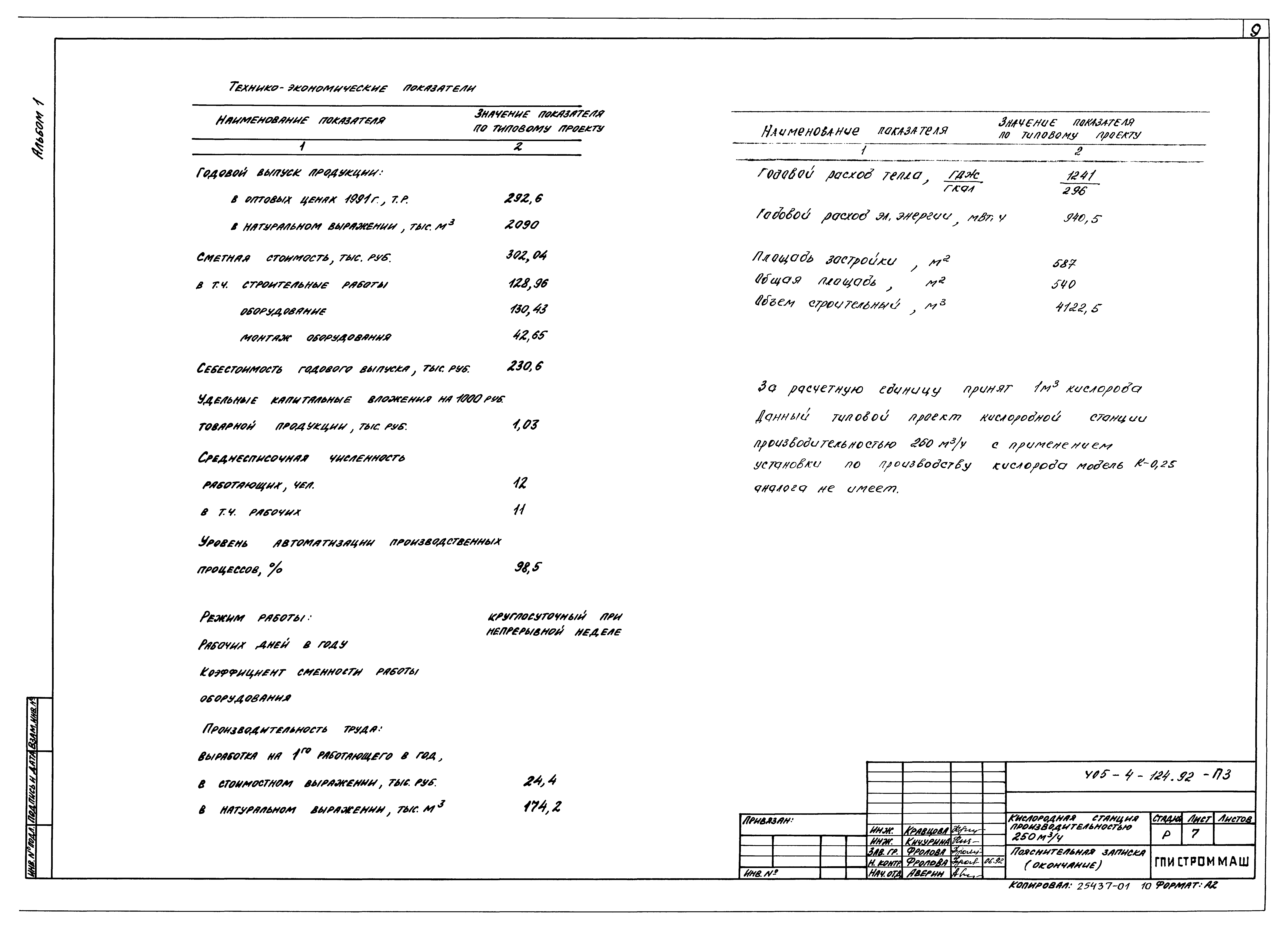Типовой проект 405-4-124.92