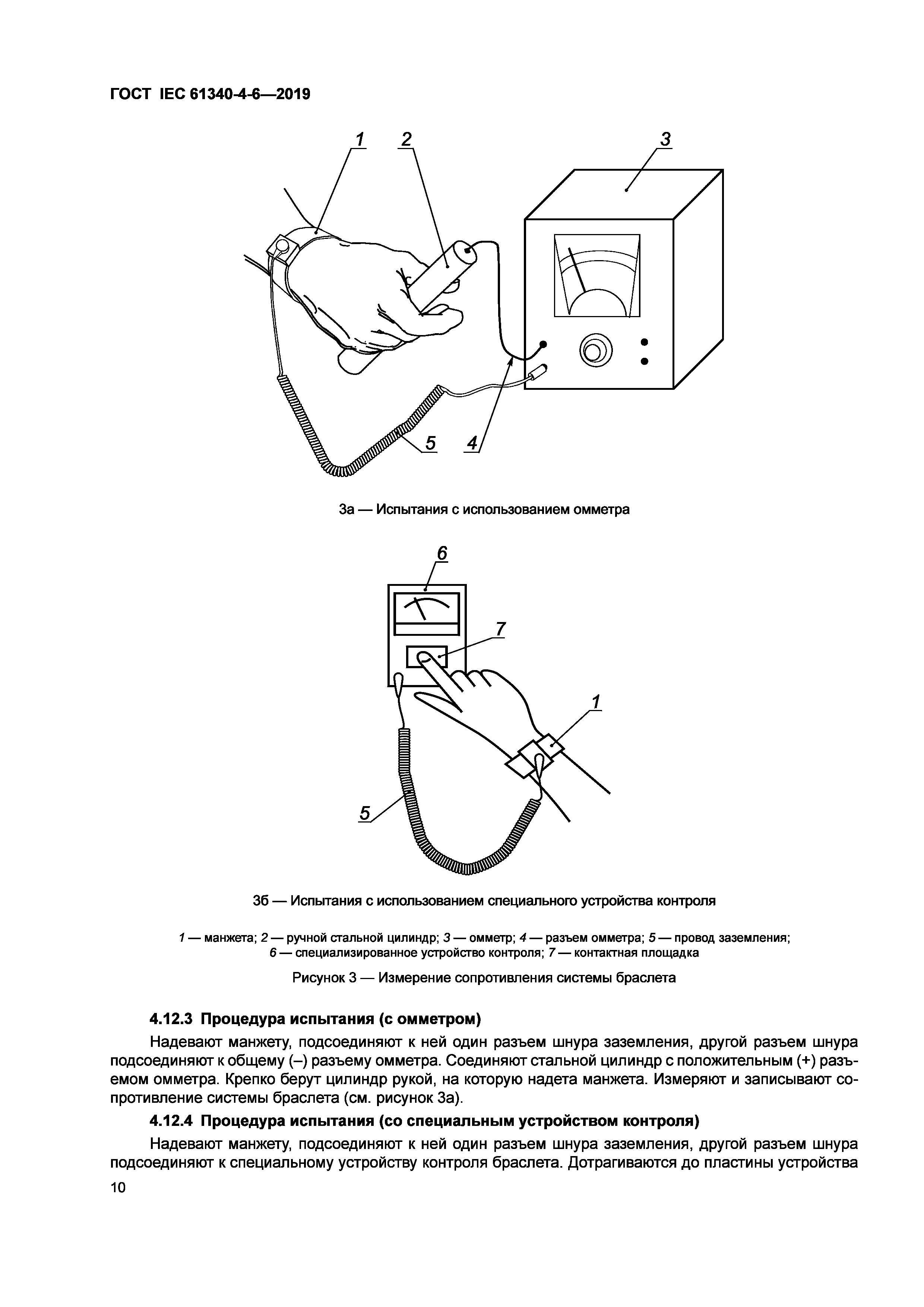 ГОСТ IEC 61340-4-6-2019