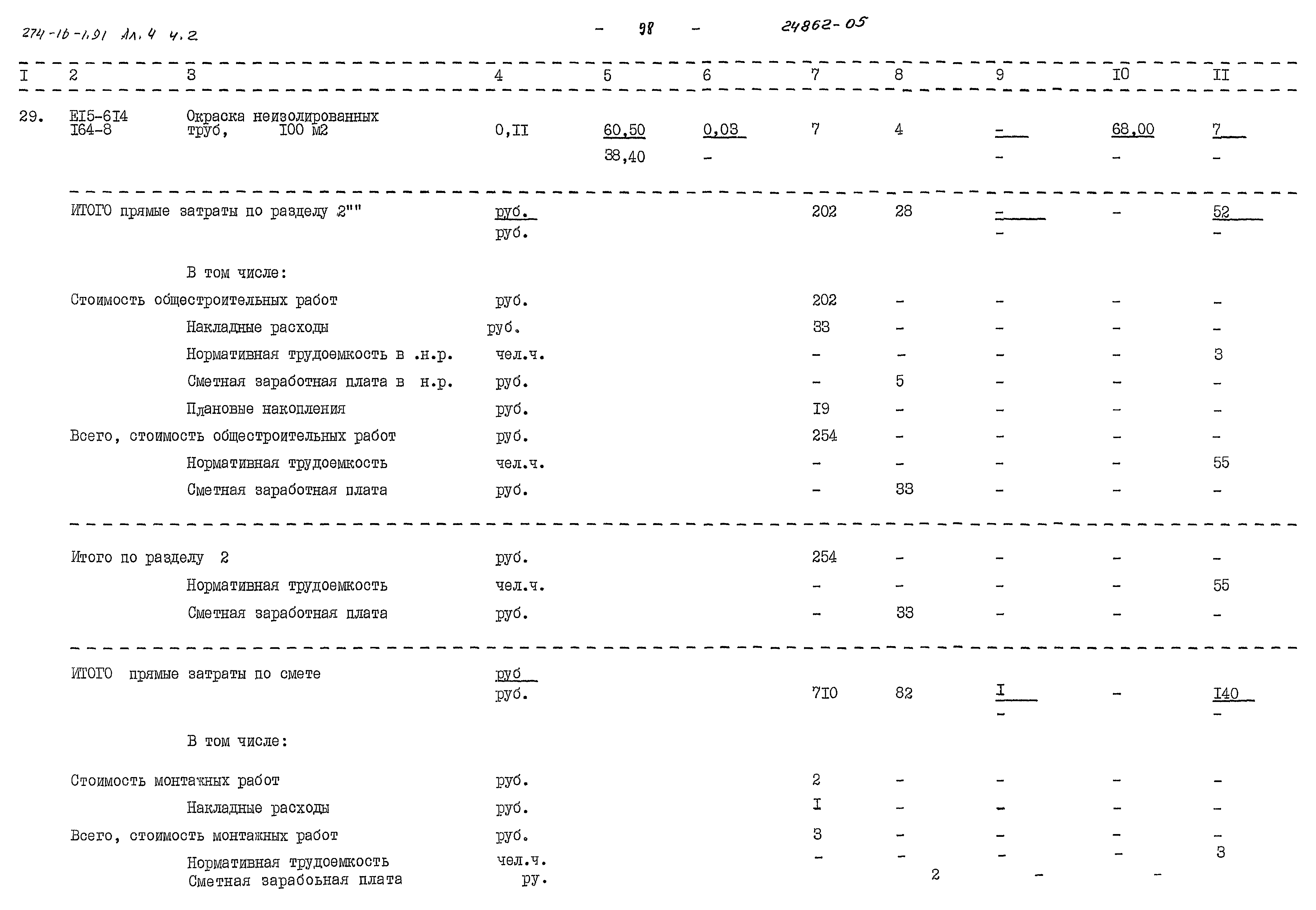 Типовой проект 274-16-1.91