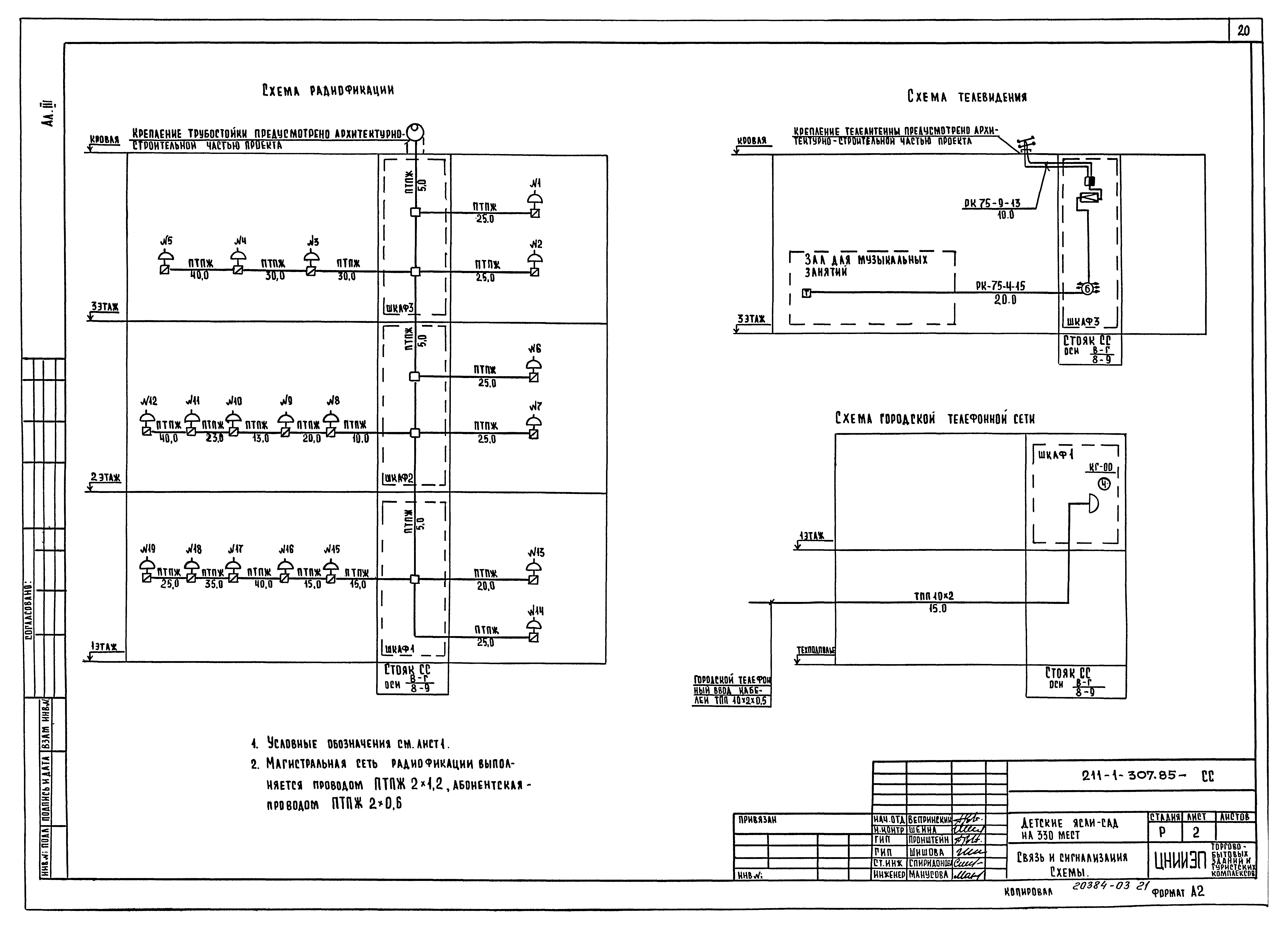 Типовой проект 211-1-307.85