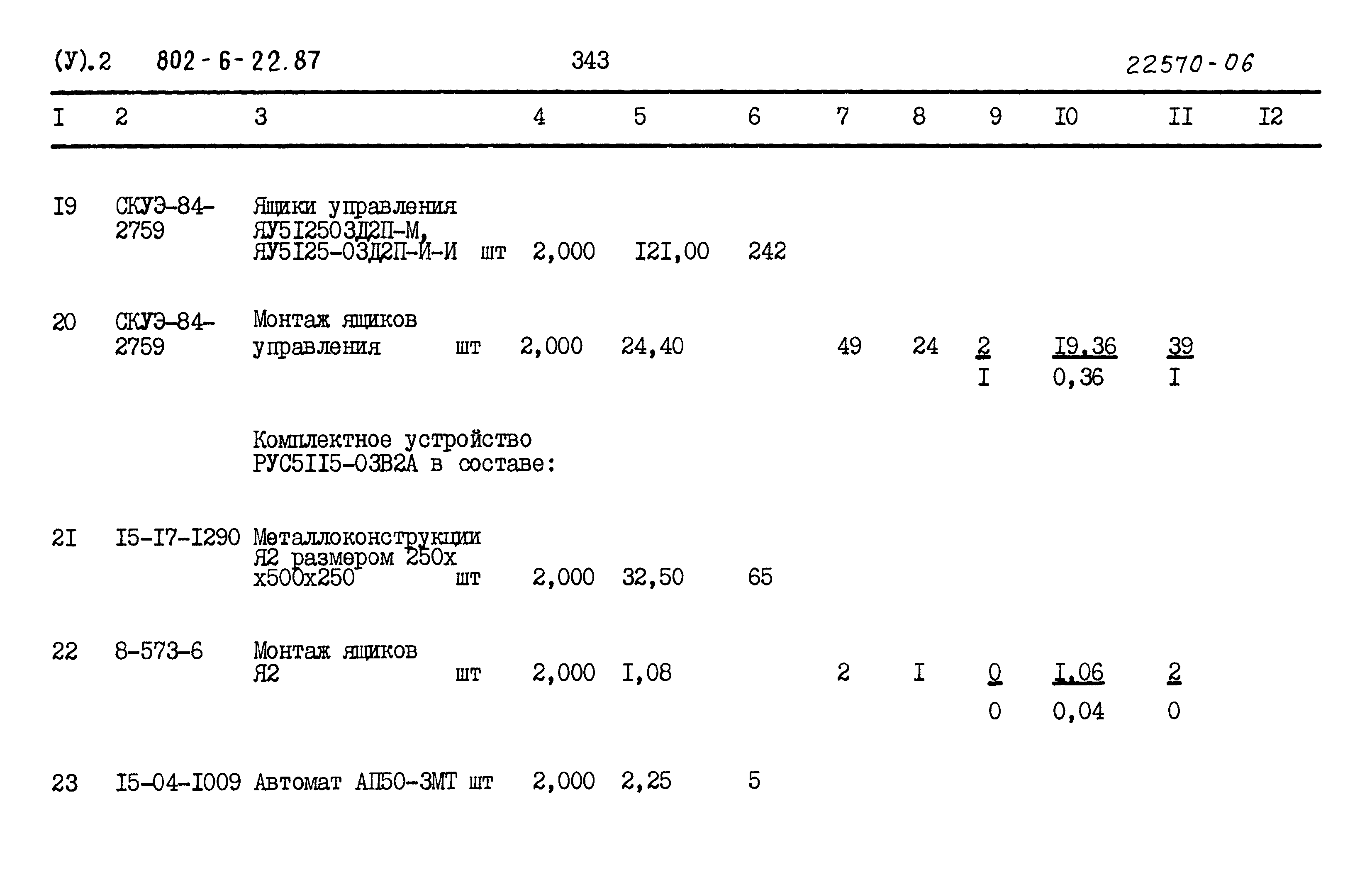 Типовой проект 802-6-22.87
