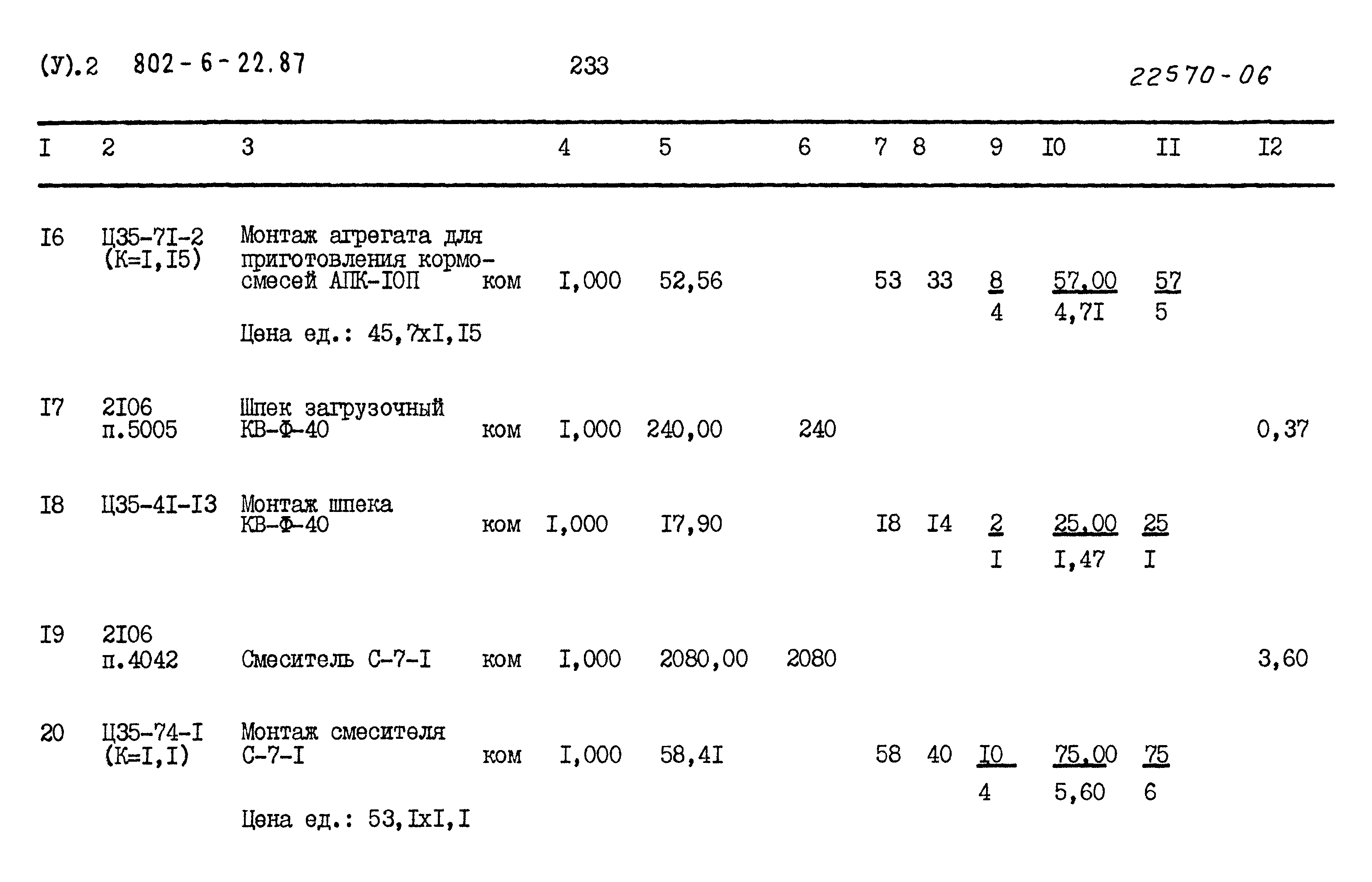 Типовой проект 802-6-22.87