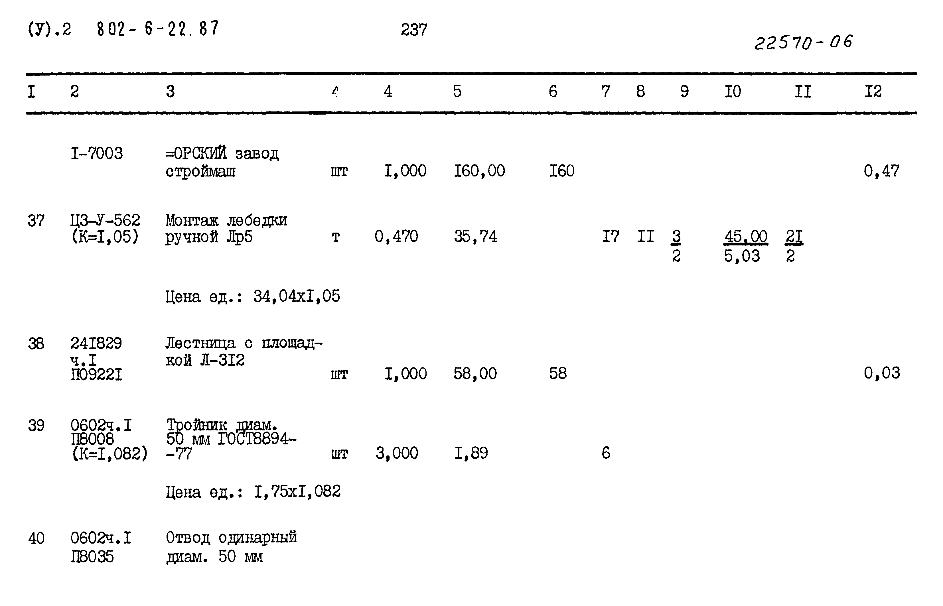 Типовой проект 802-6-22.87
