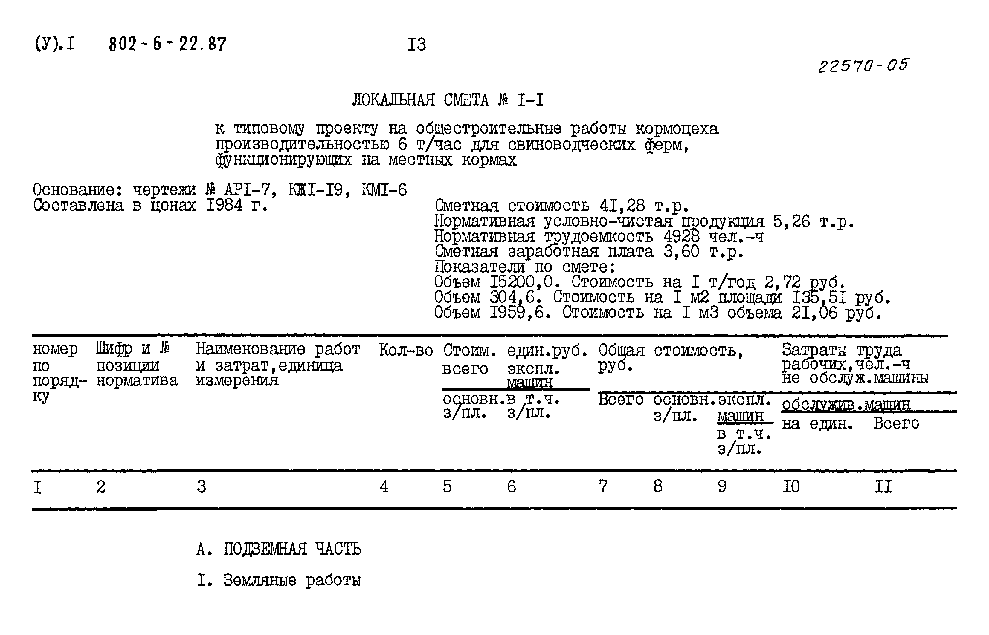 Типовой проект 802-6-22.87
