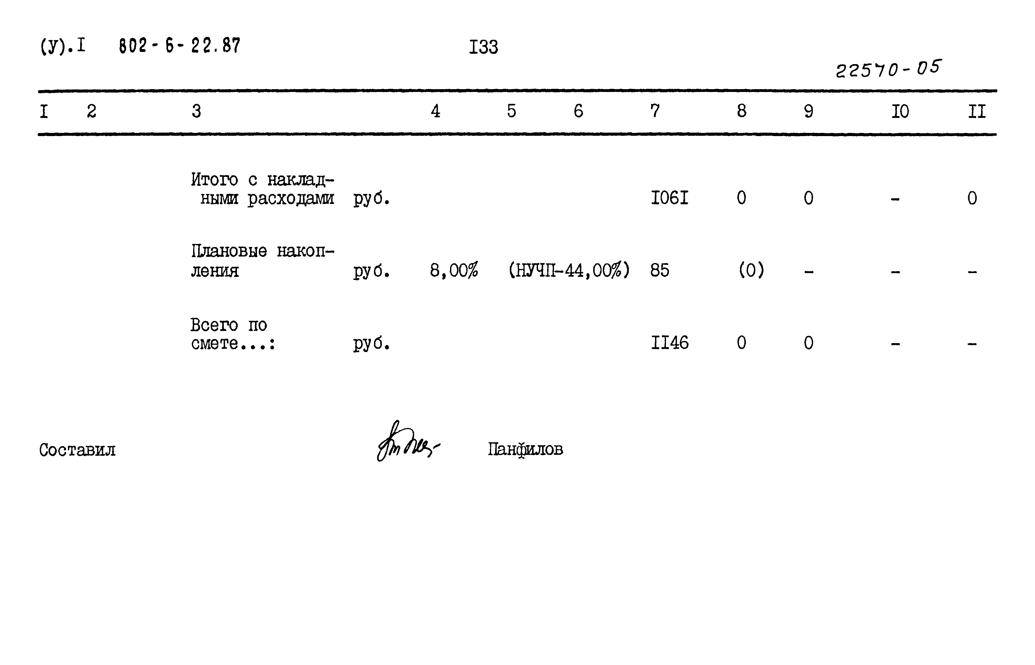 Типовой проект 802-6-22.87