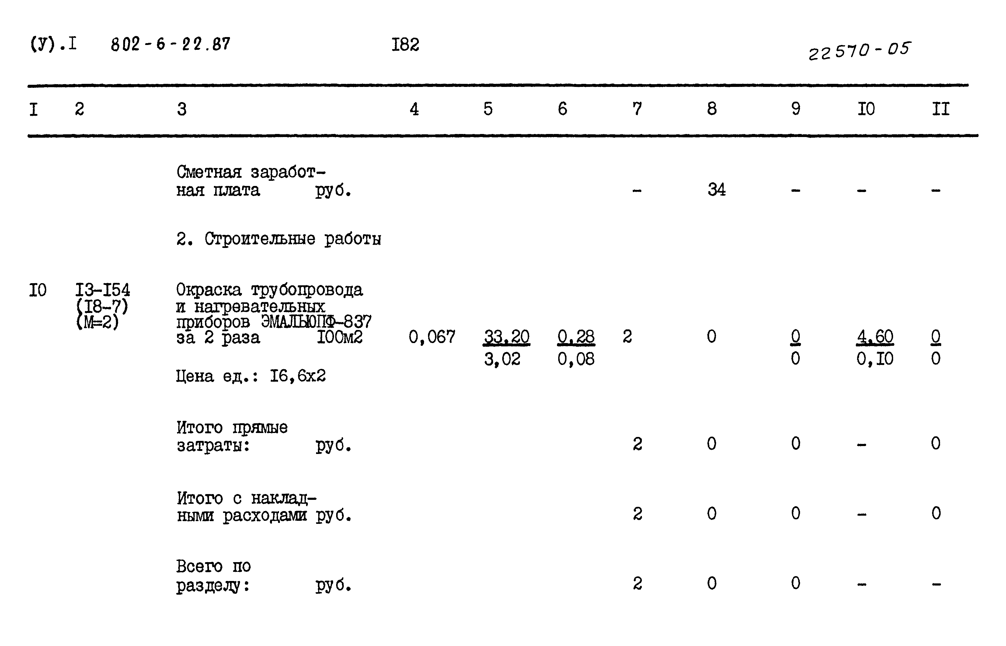 Типовой проект 802-6-22.87