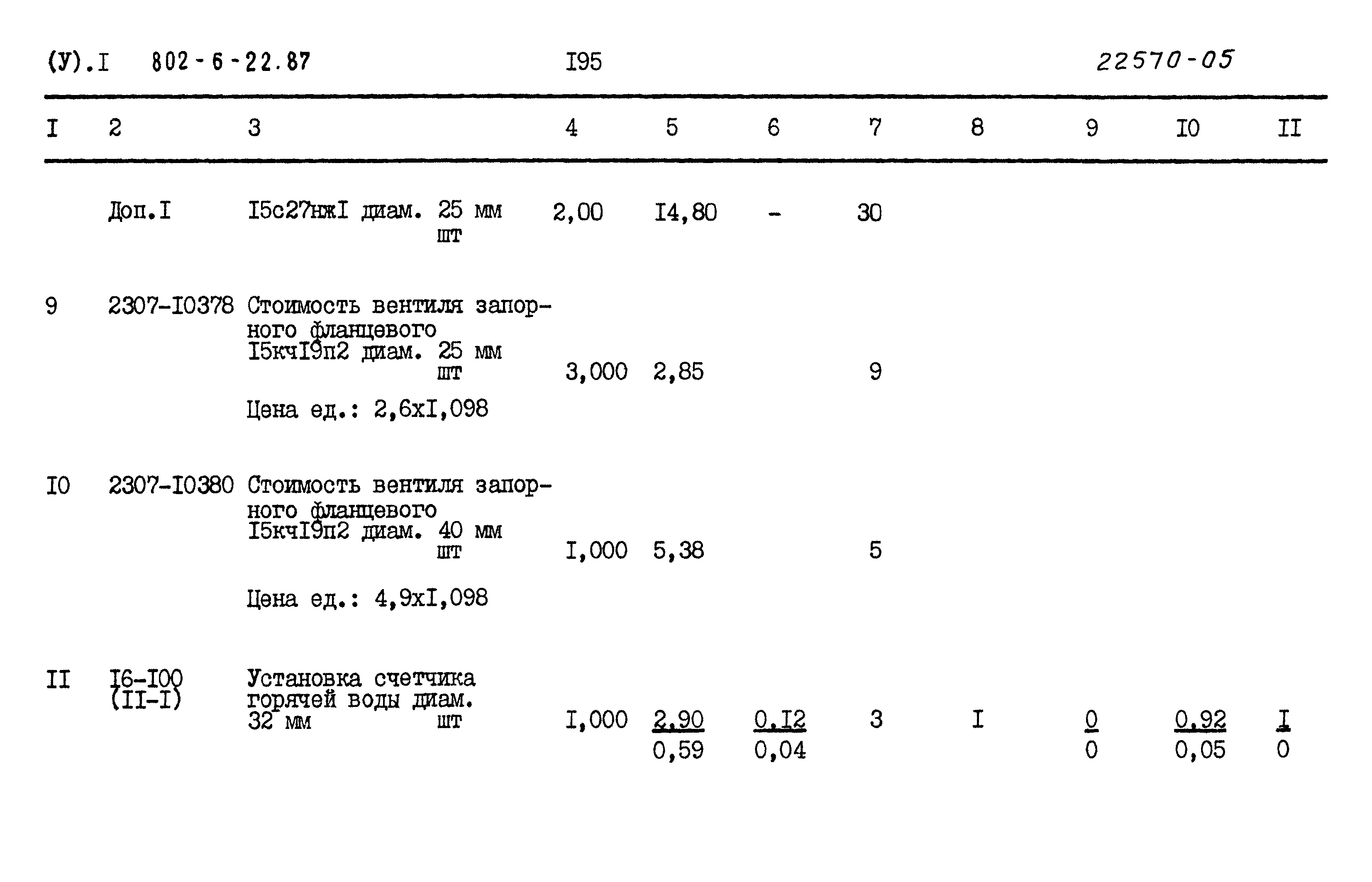 Типовой проект 802-6-22.87