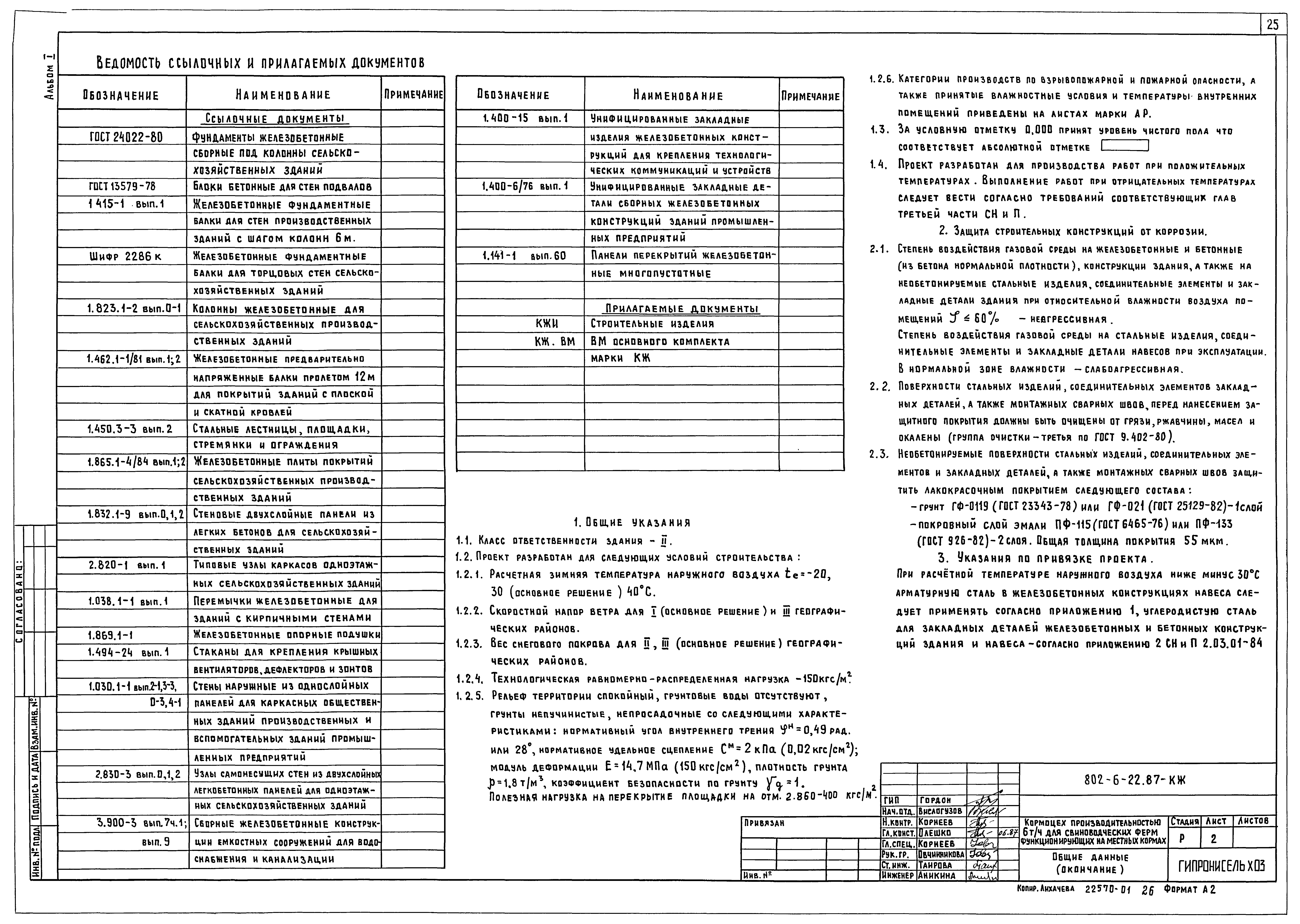 Типовой проект 802-6-22.87