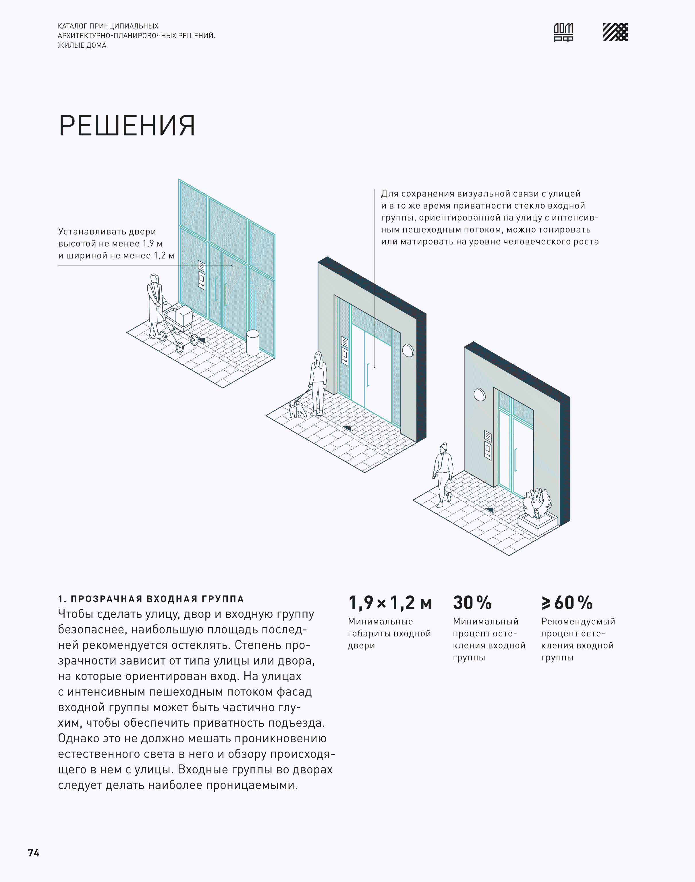 Скачать Каталог 2 Принципиальные архитектурно-планировочные решения. Жилые  дома