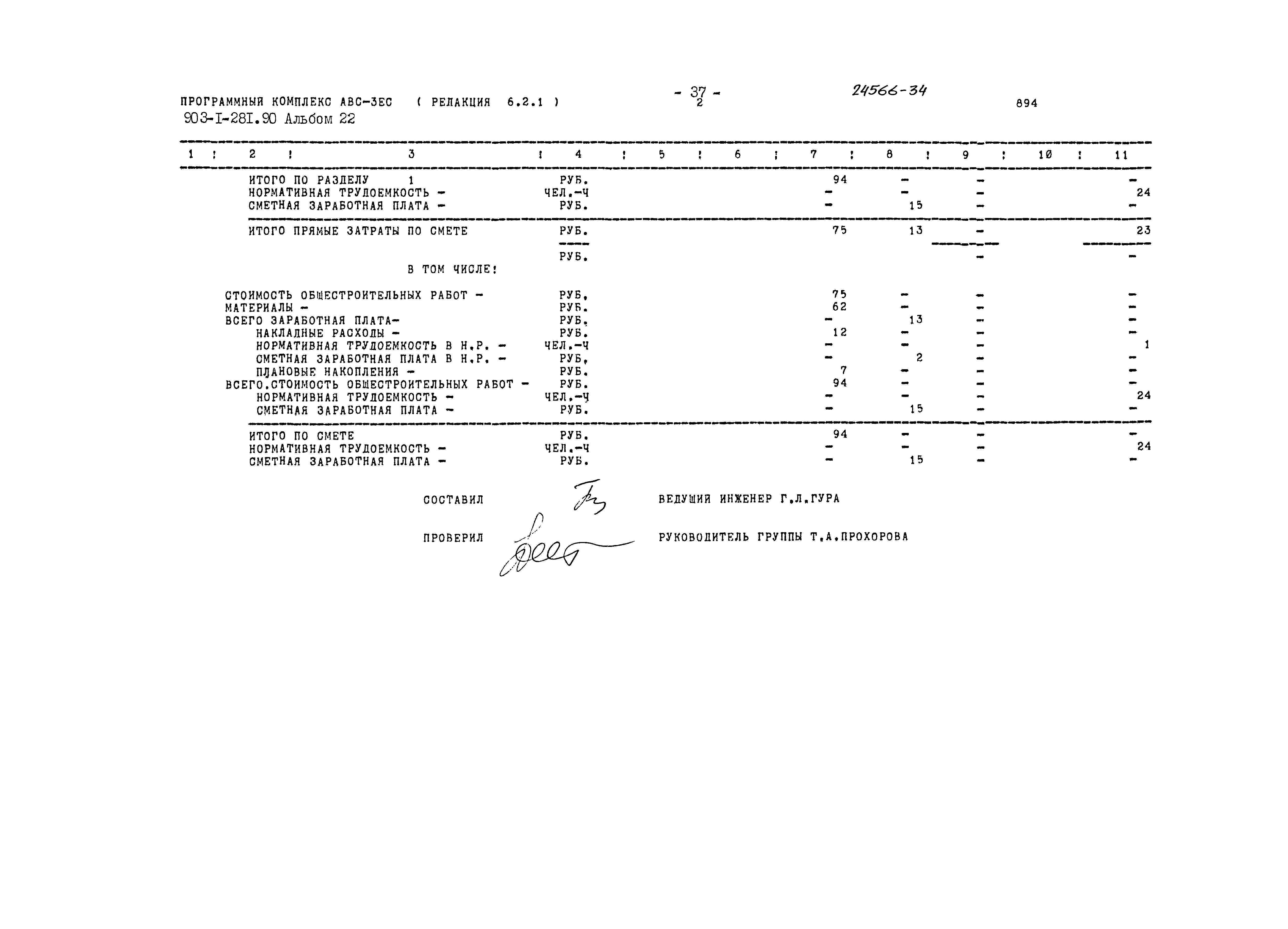 Типовой проект 903-1-281.90