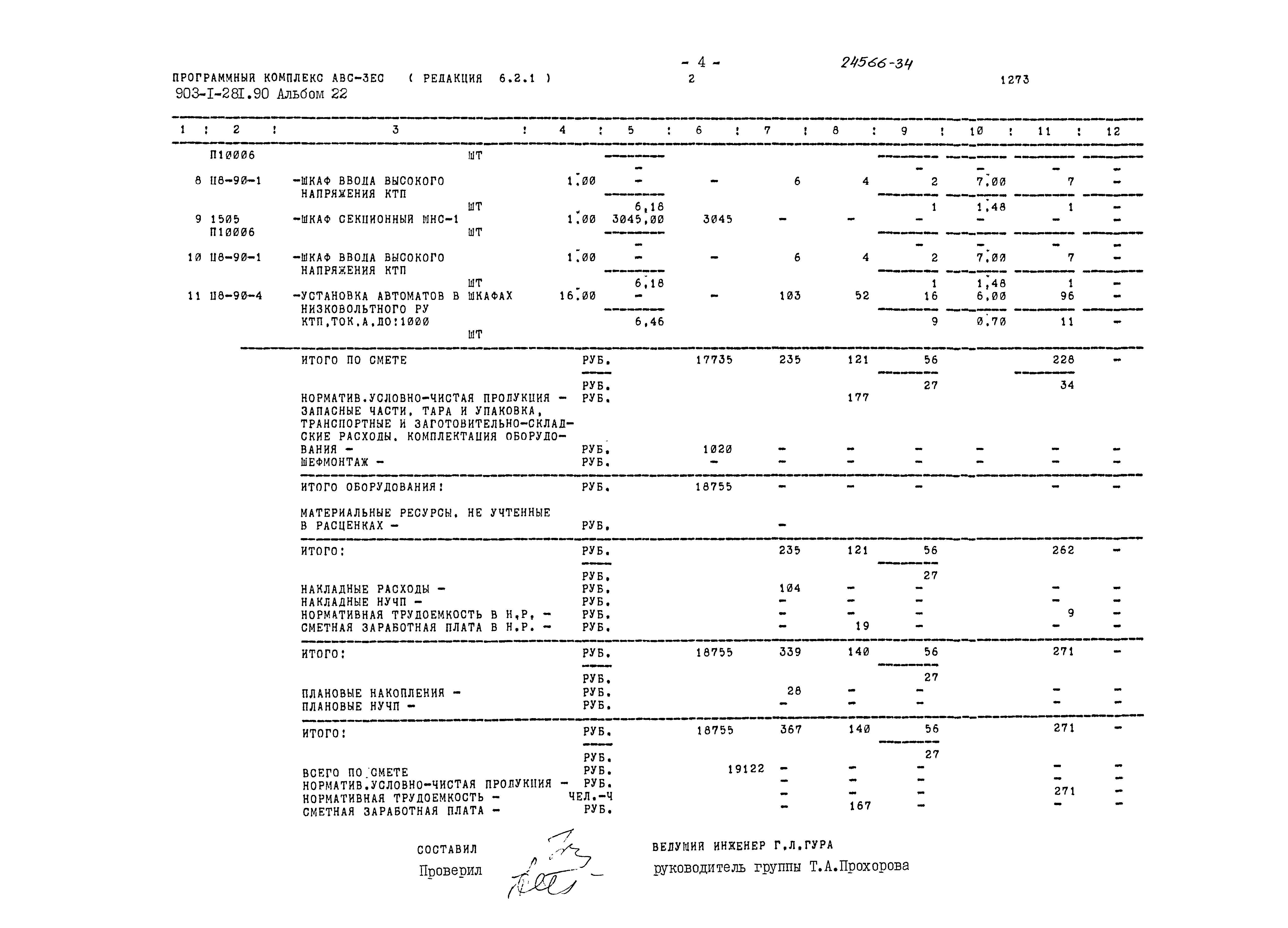 Типовой проект 903-1-281.90