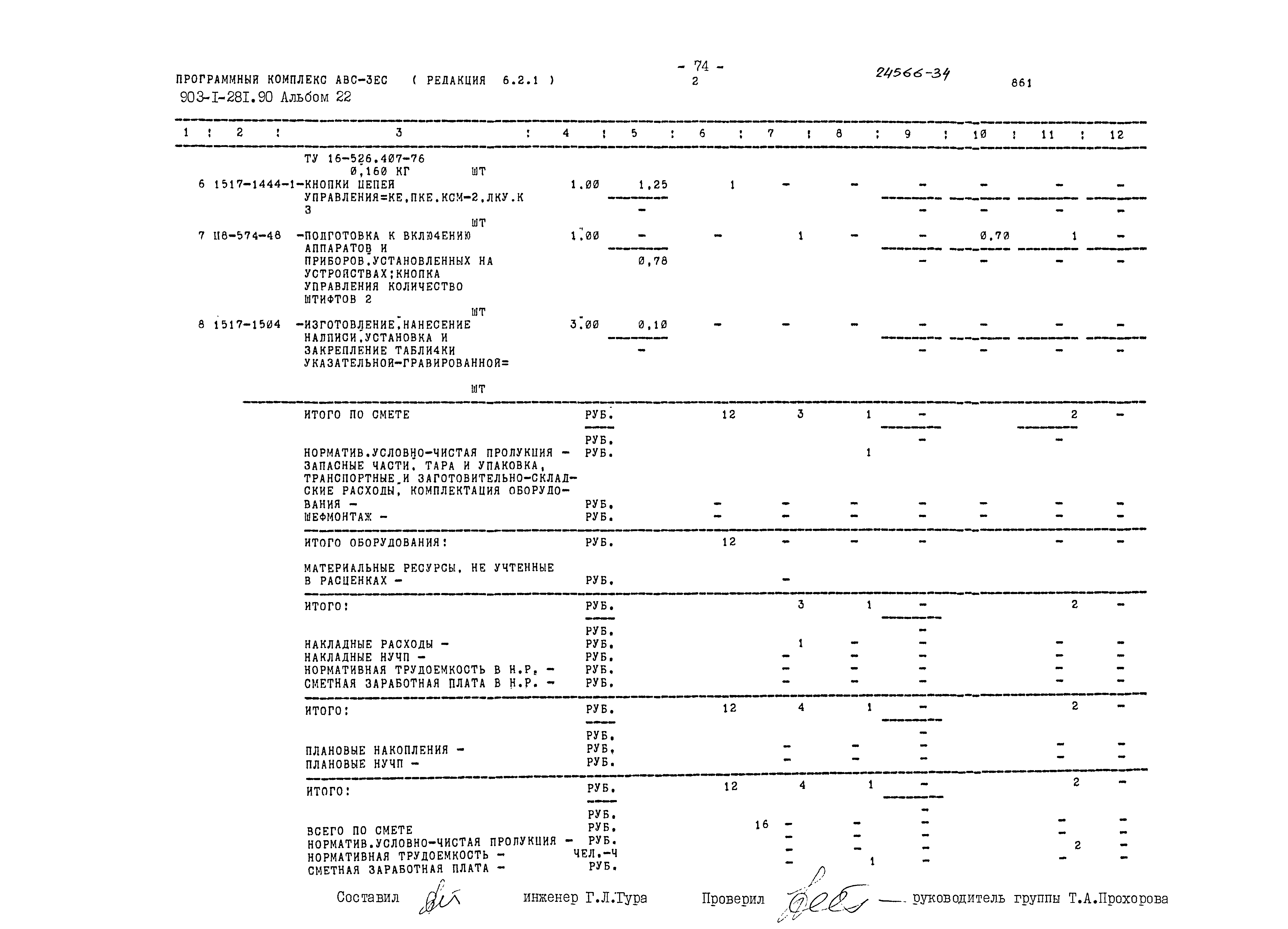 Типовой проект 903-1-281.90