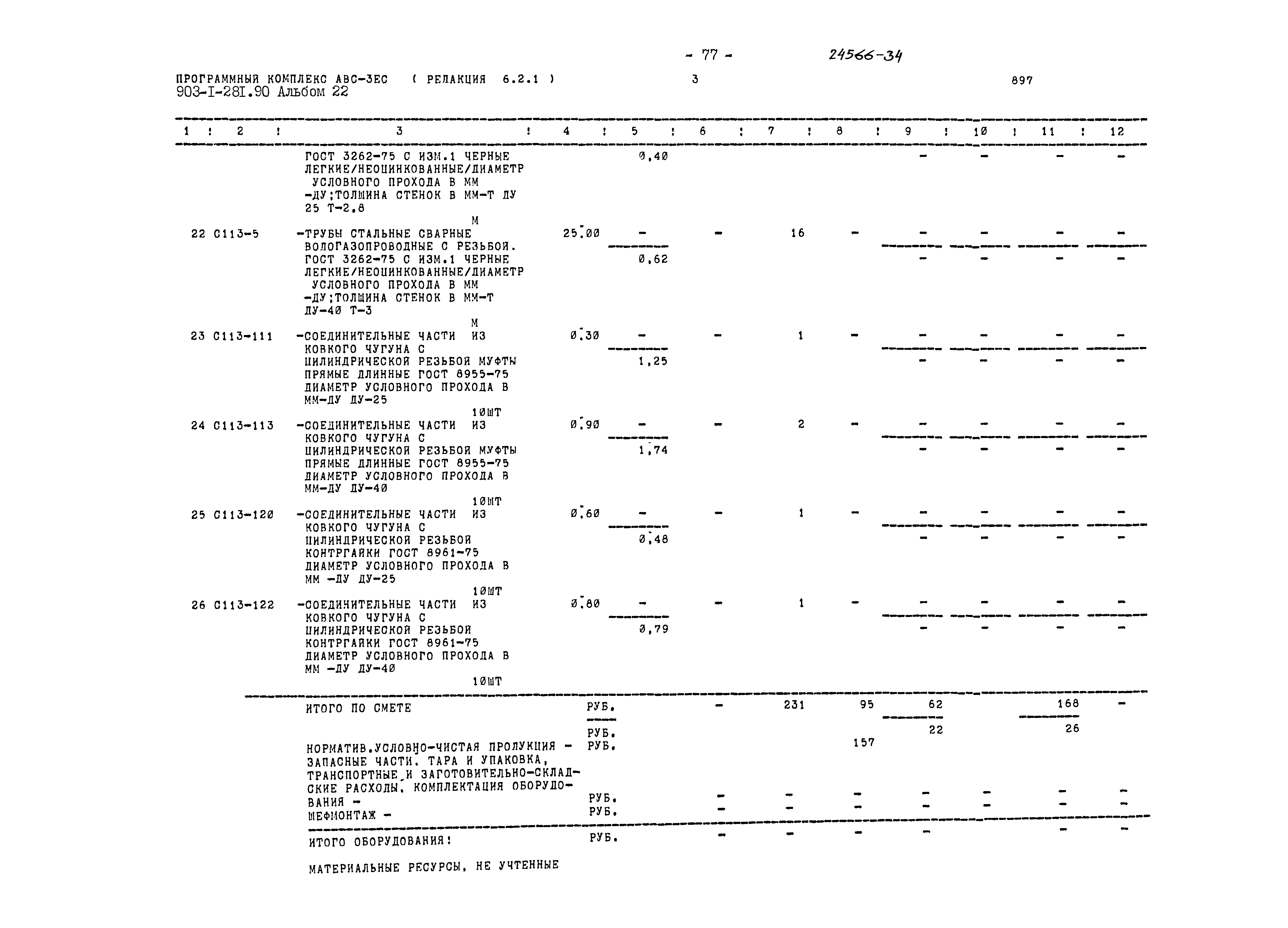 Типовой проект 903-1-281.90