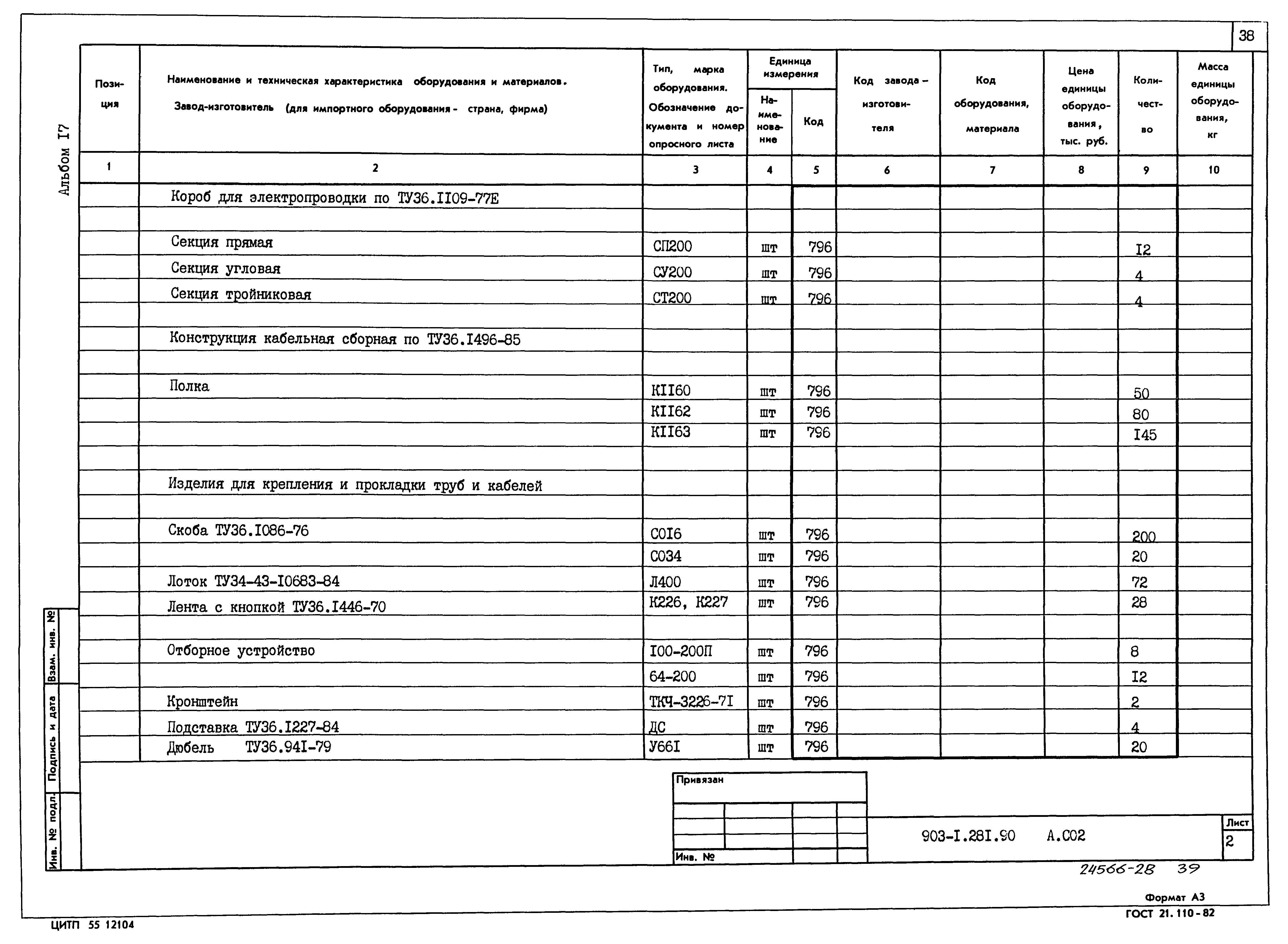 Типовой проект 903-1-281.90