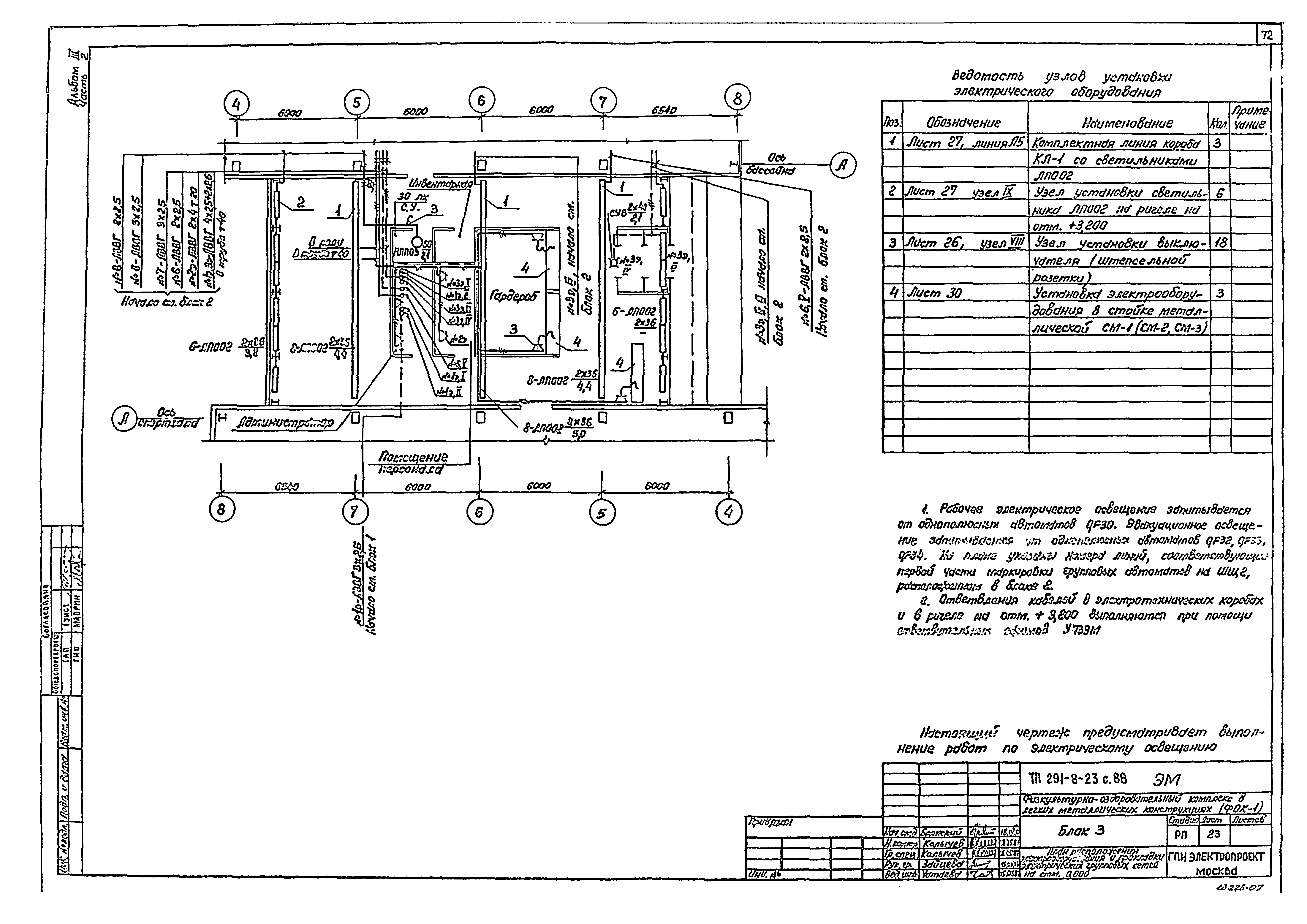 Типовой проект 291-8-23с.88