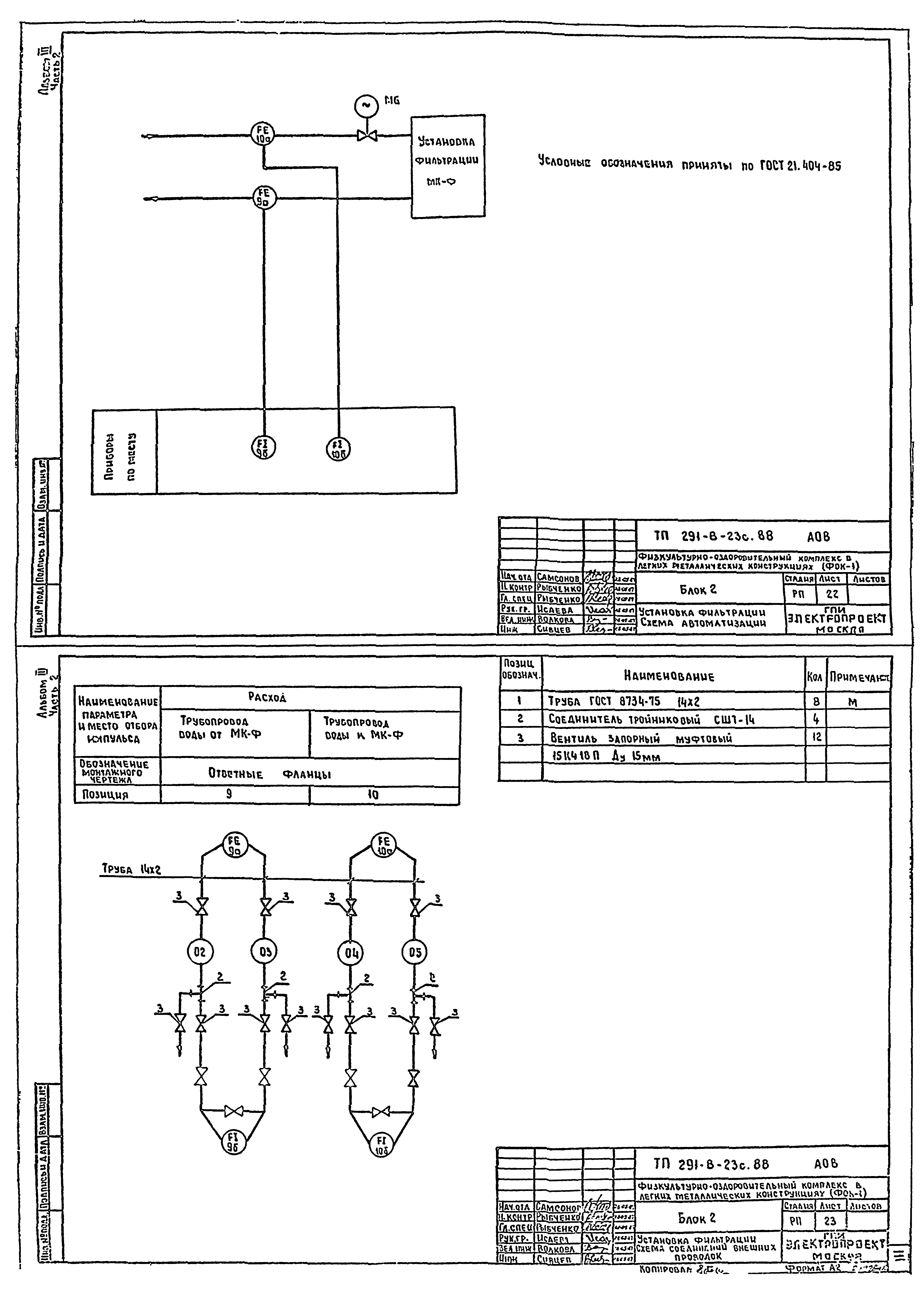Типовой проект 291-8-23с.88
