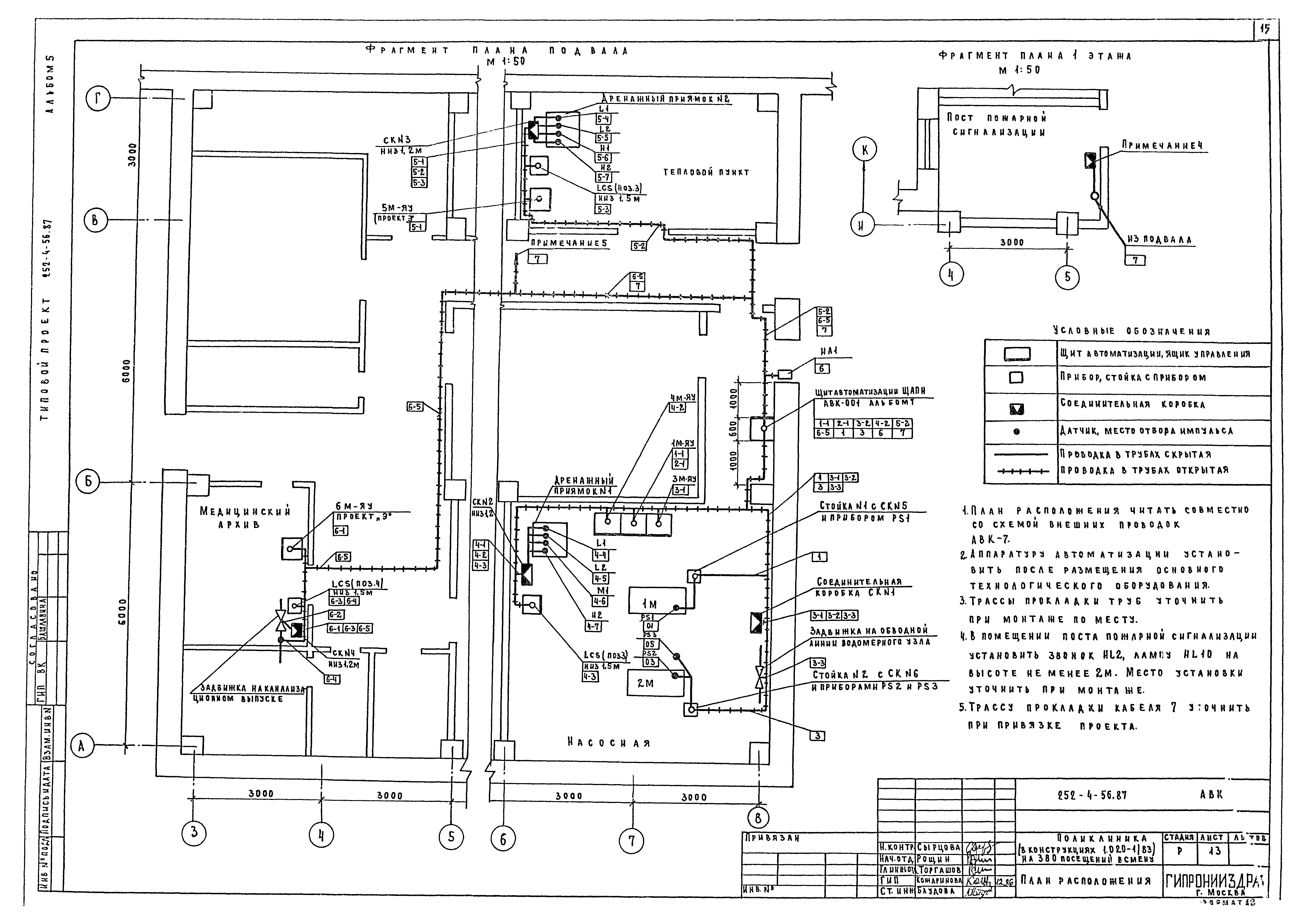 Типовой проект 252-4-56.87
