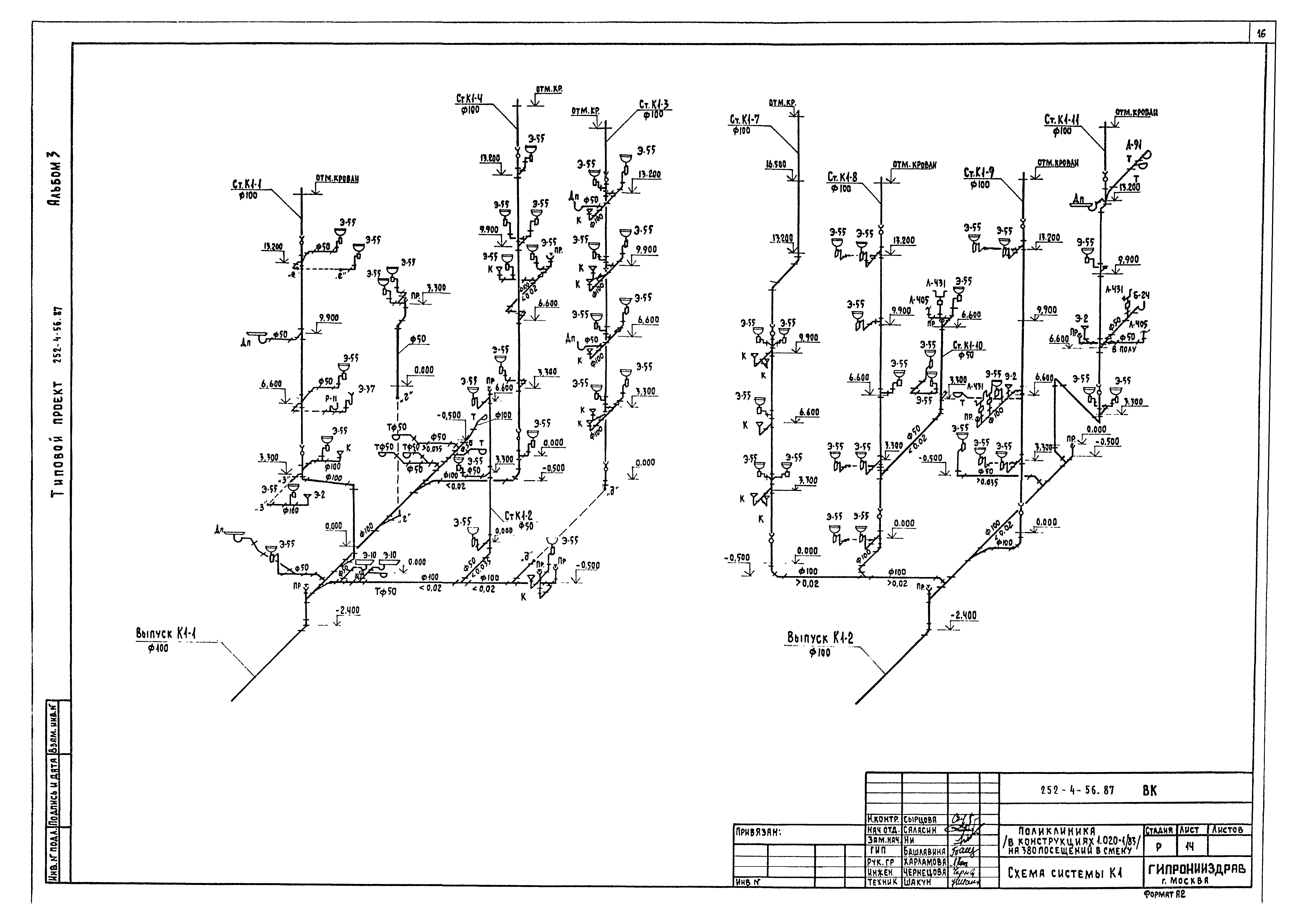 Типовой проект 252-4-56.87