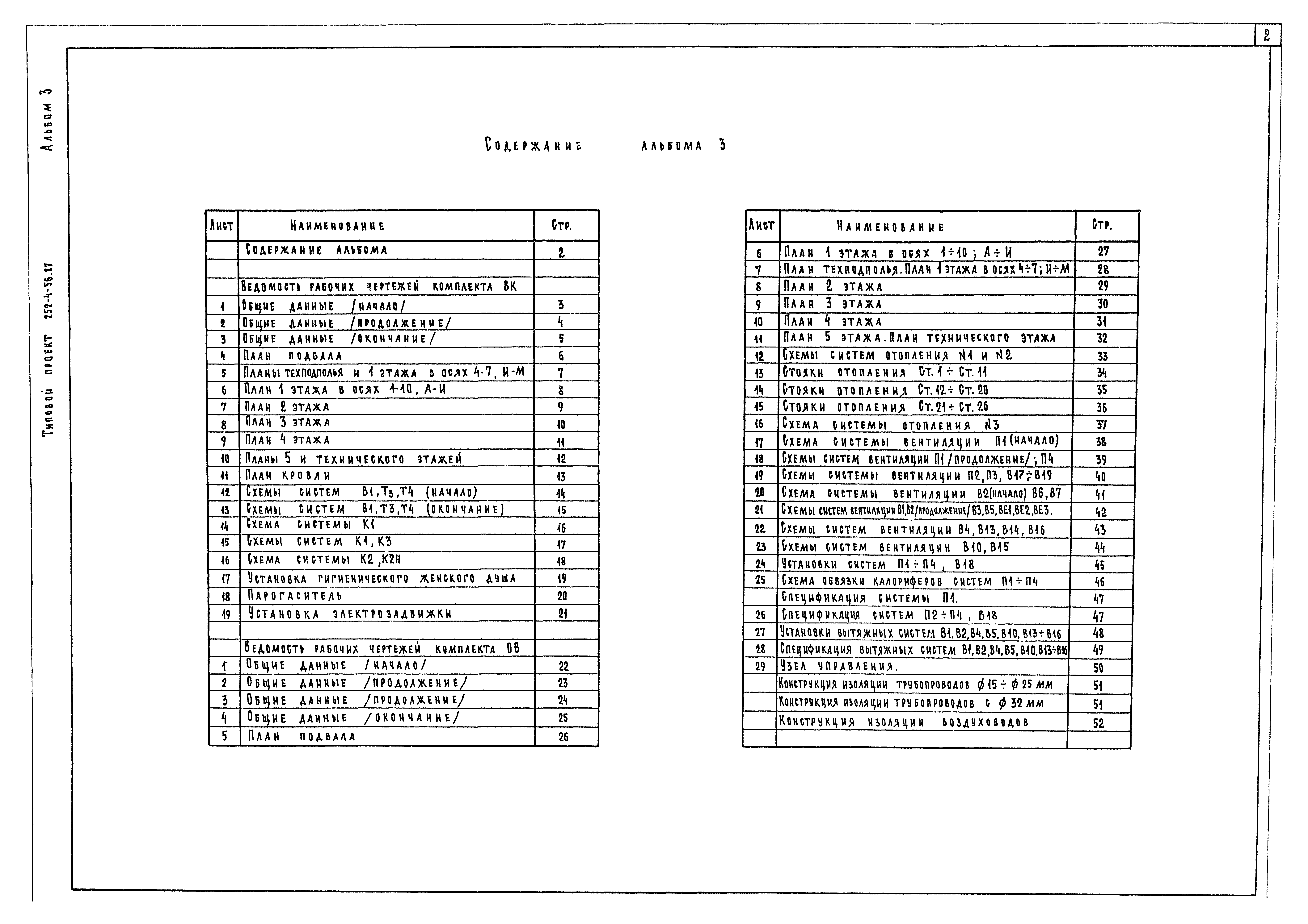 Типовой проект 252-4-56.87