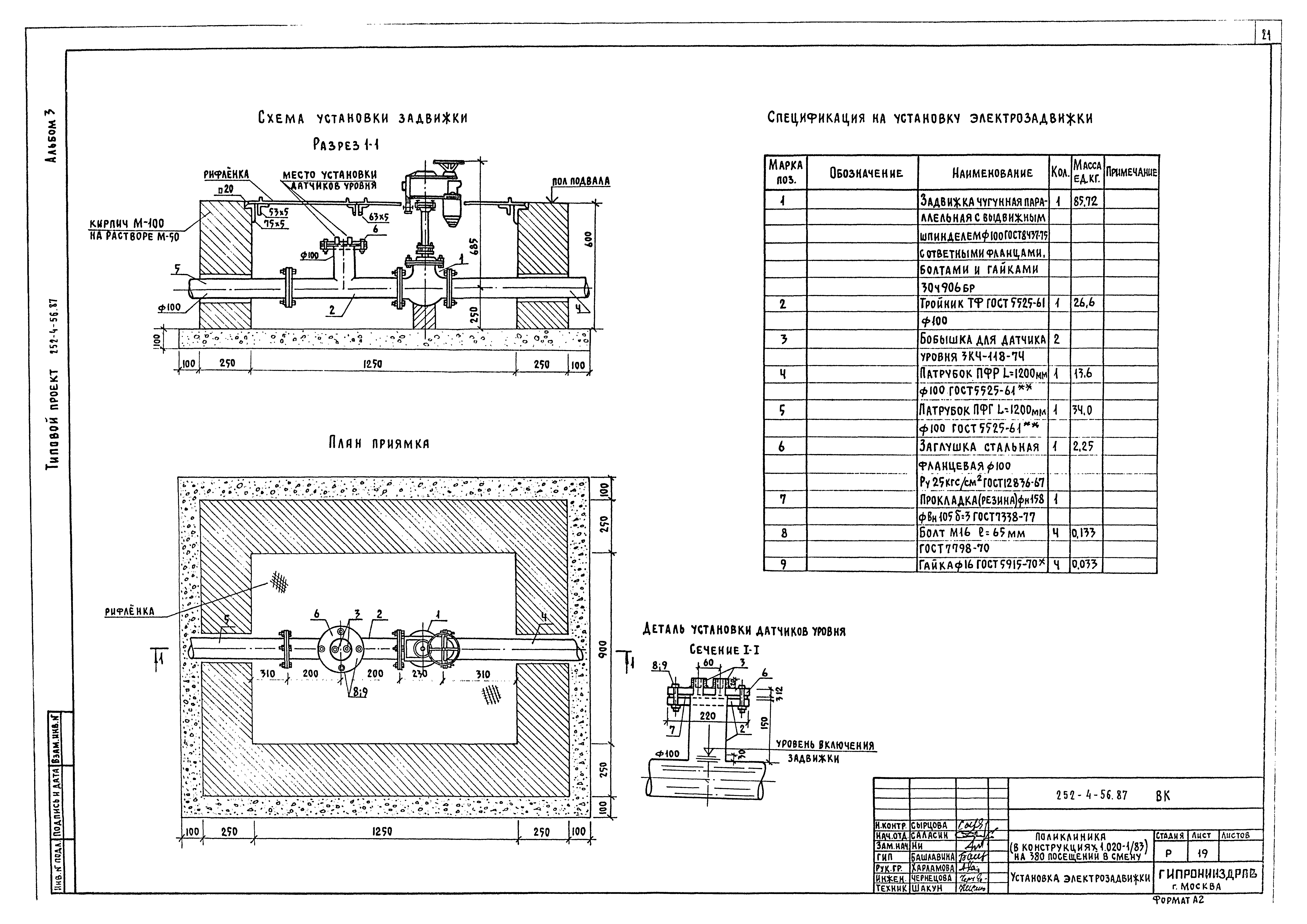 Типовой проект 252-4-56.87