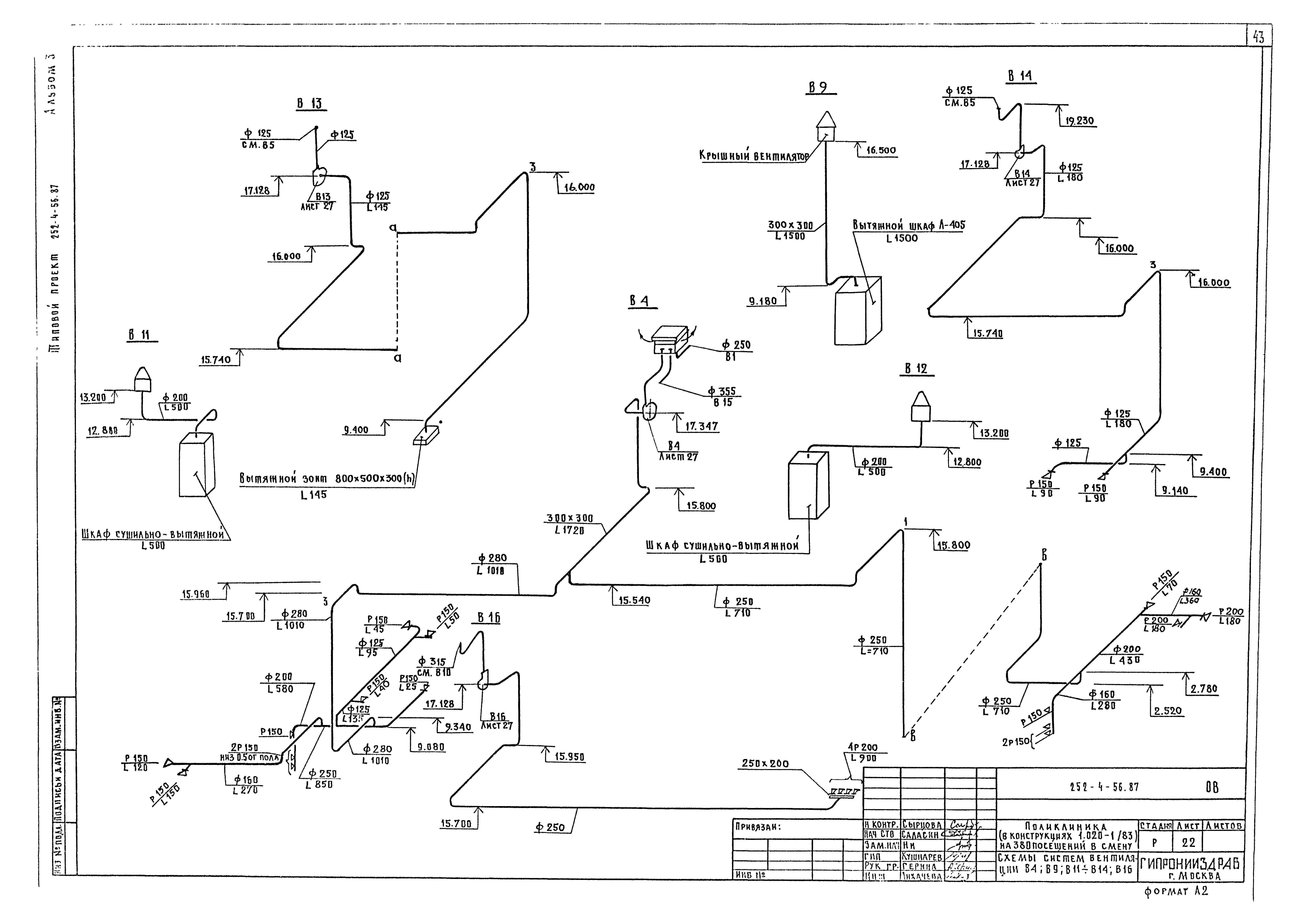 Типовой проект 252-4-56.87
