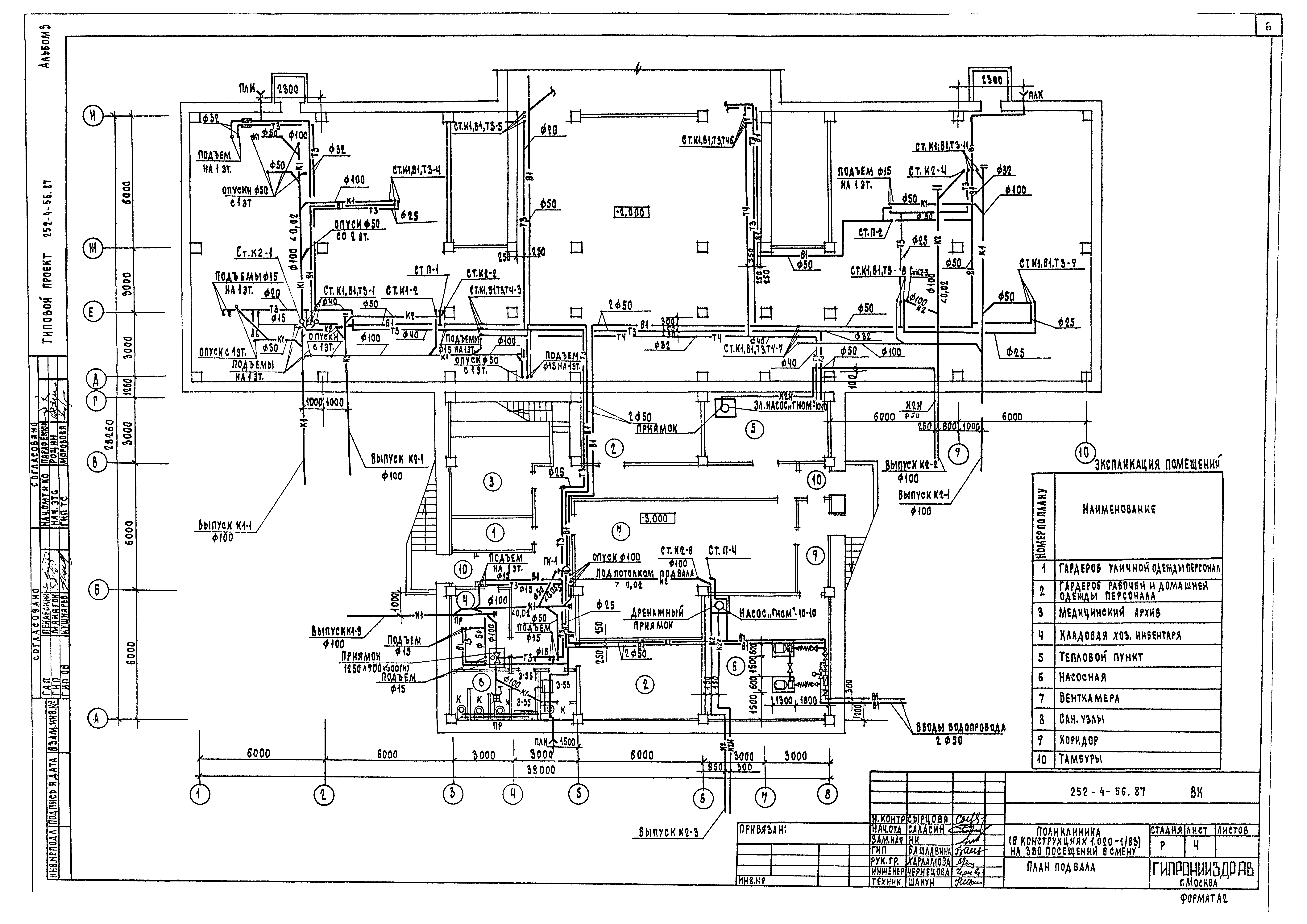 Типовой проект 252-4-56.87
