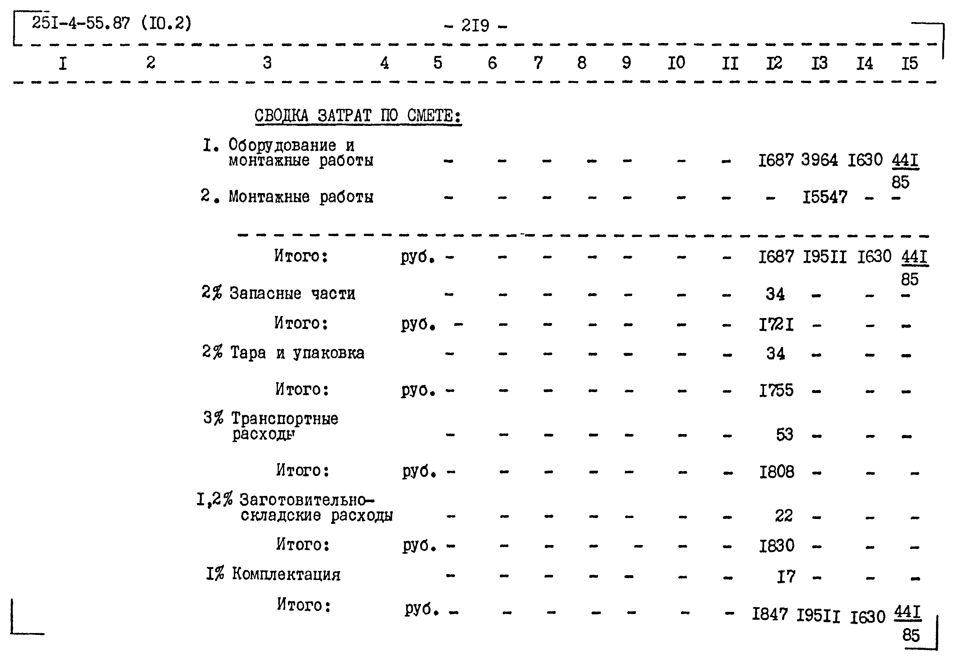 Типовой проект 251-4-55.87