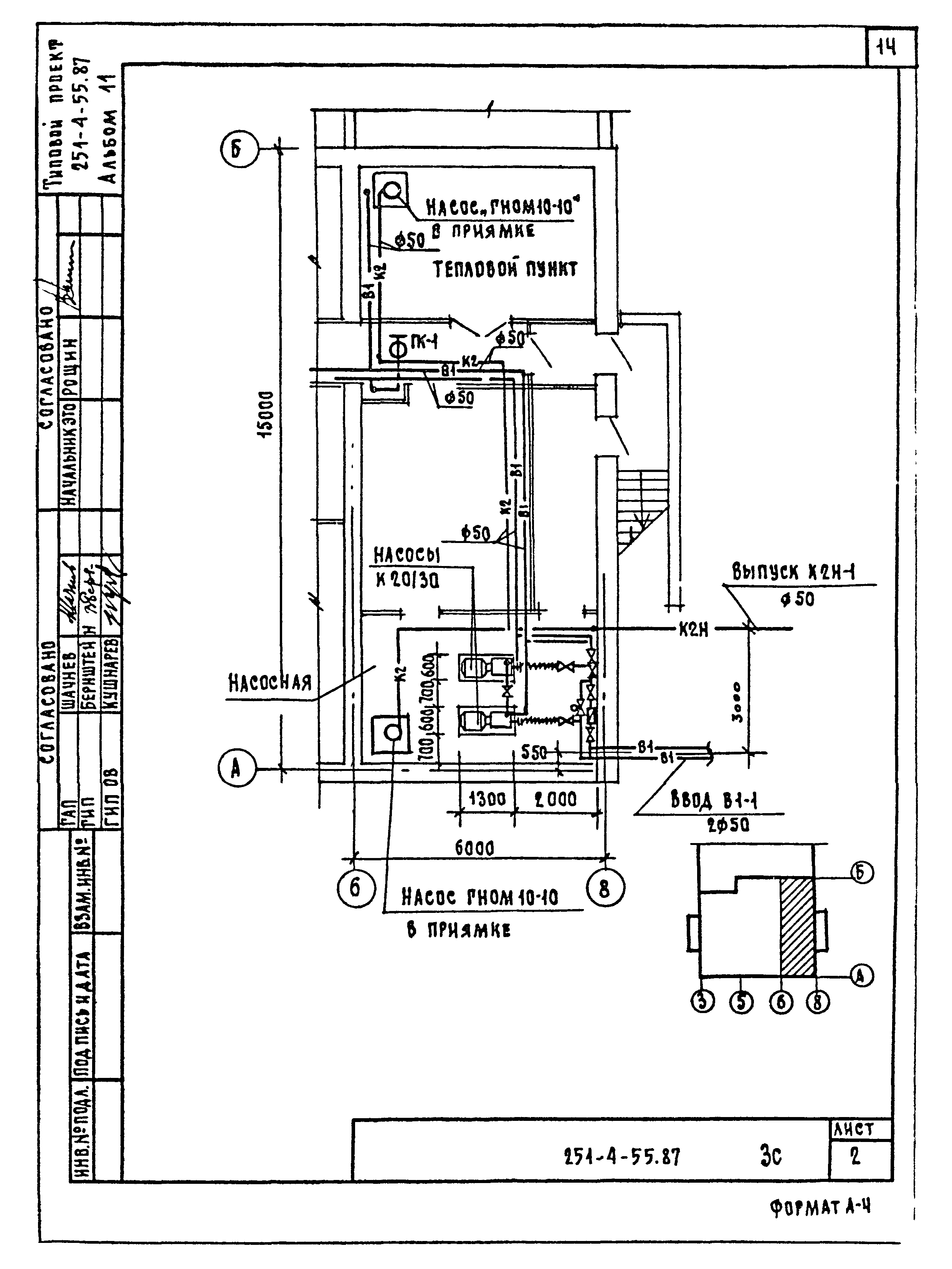 Типовой проект 251-4-55.87