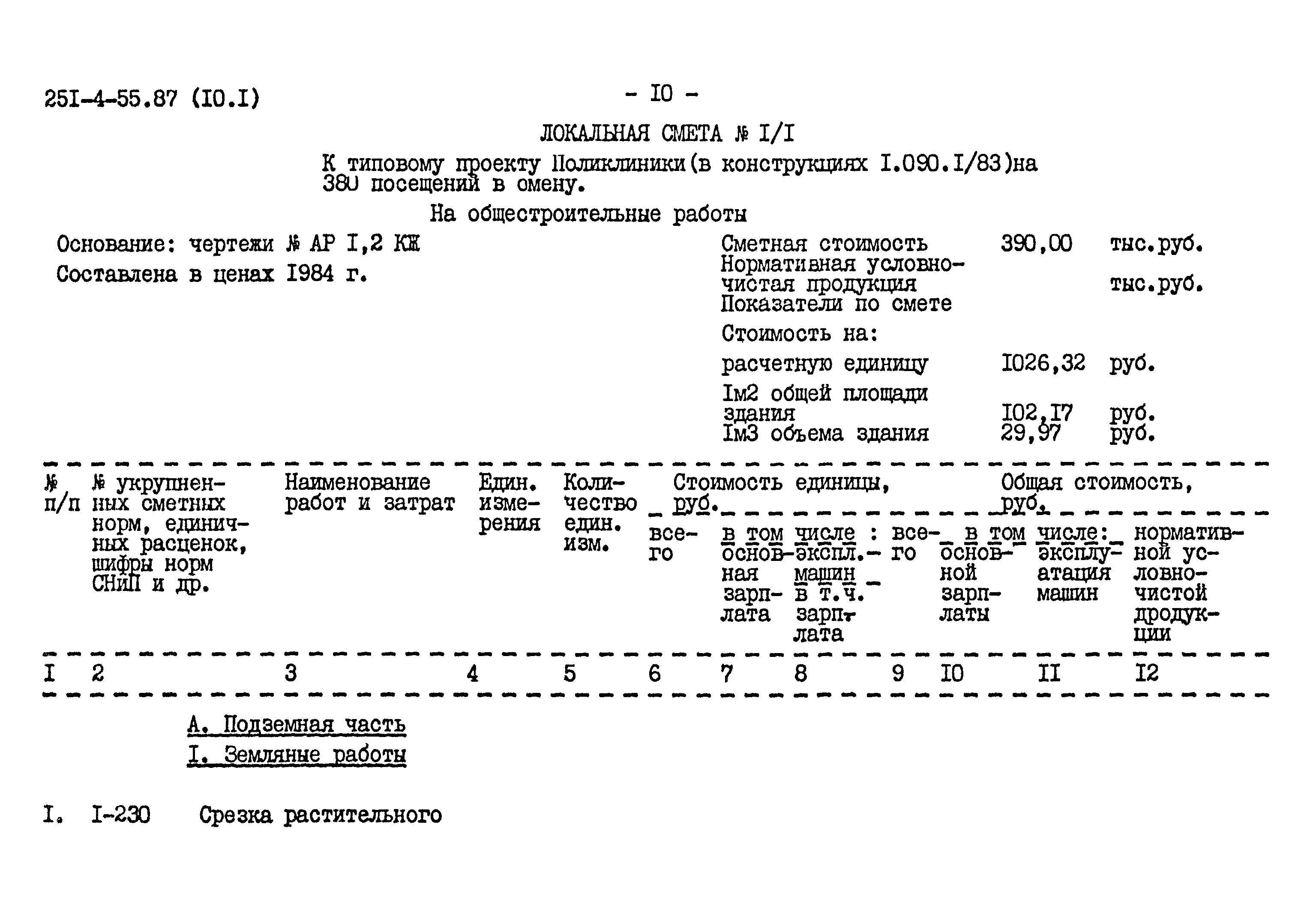 Типовой проект 251-4-55.87