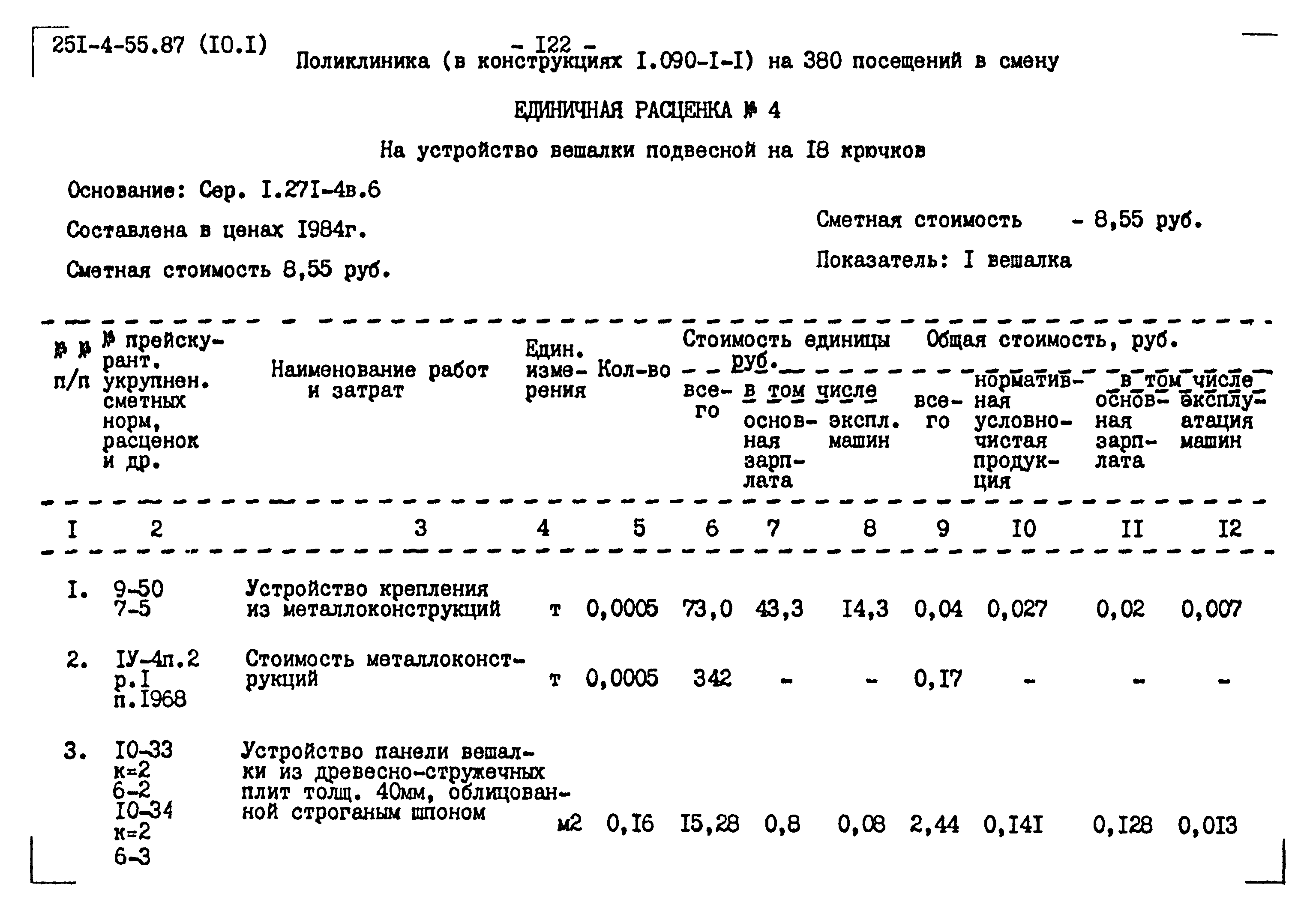 Типовой проект 251-4-55.87