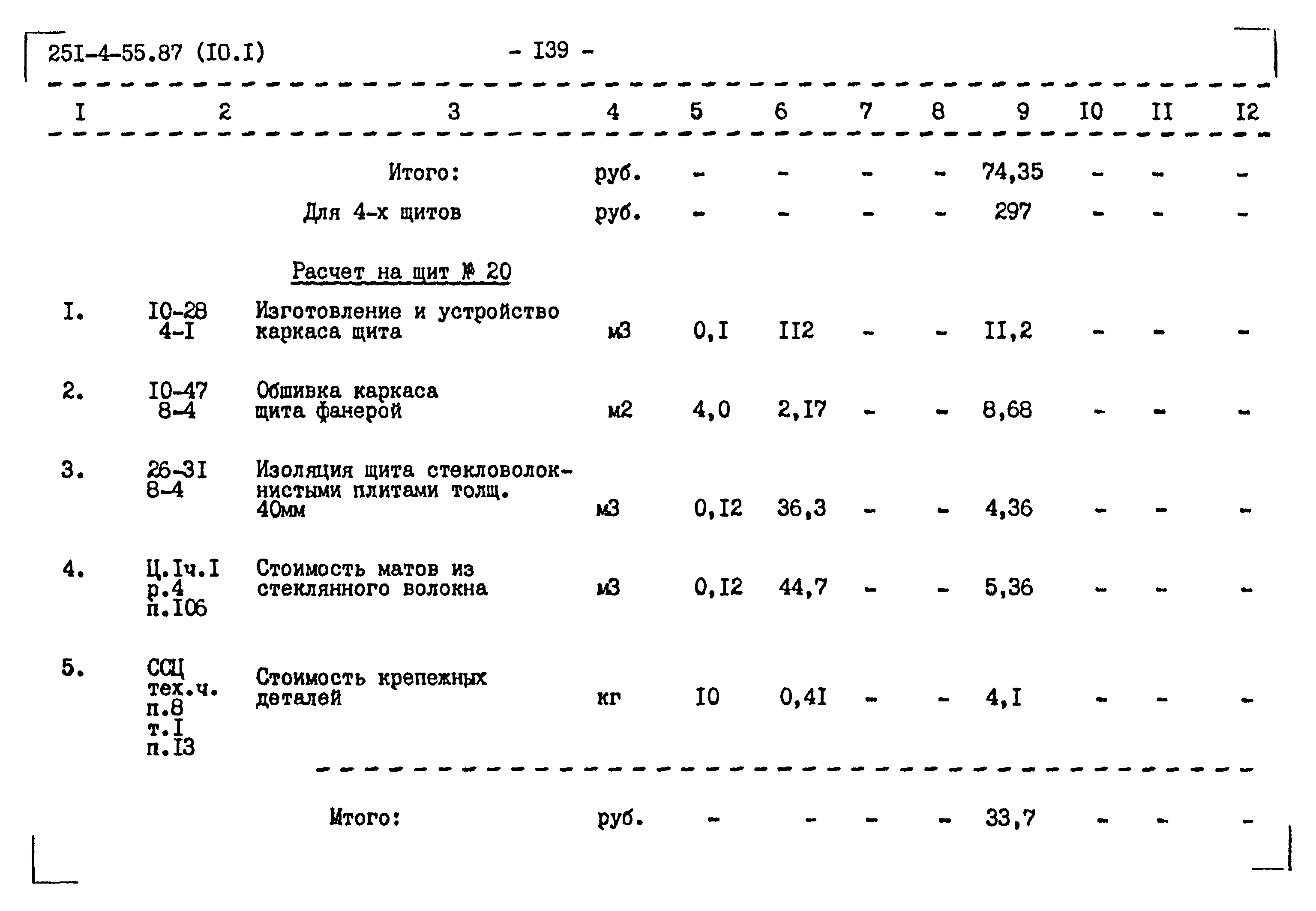 Типовой проект 251-4-55.87