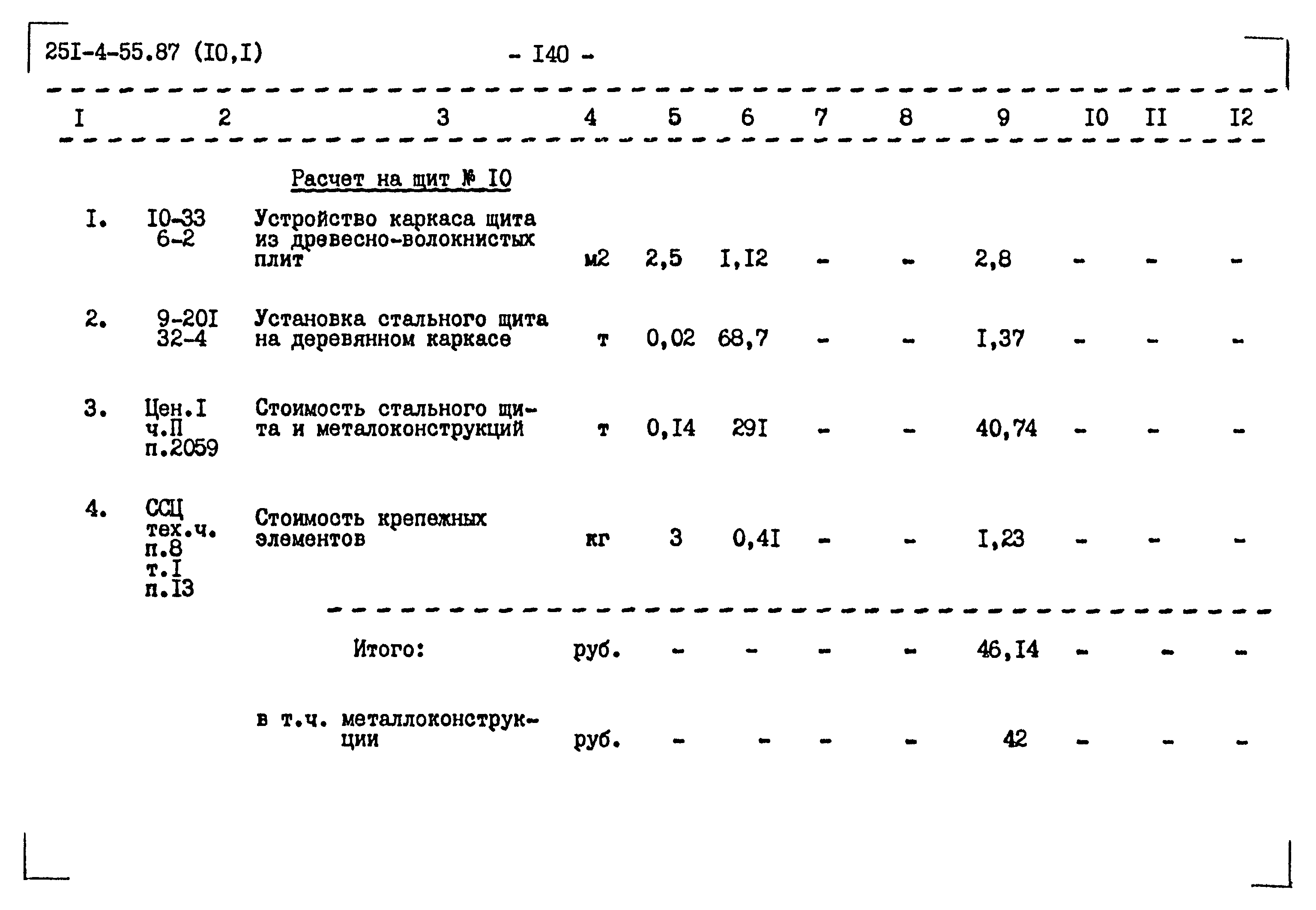 Типовой проект 251-4-55.87