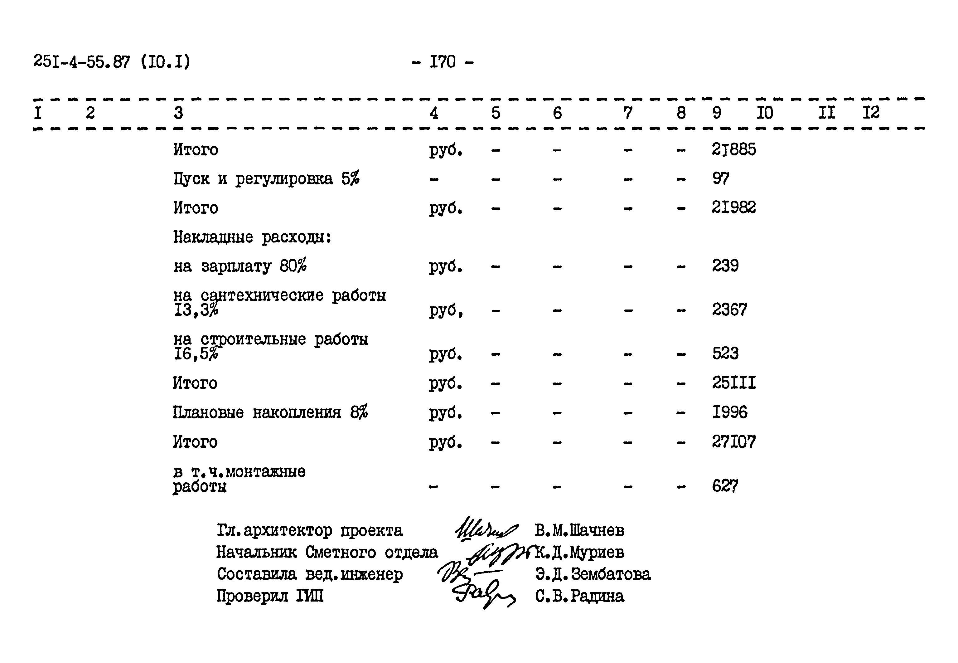 Типовой проект 251-4-55.87