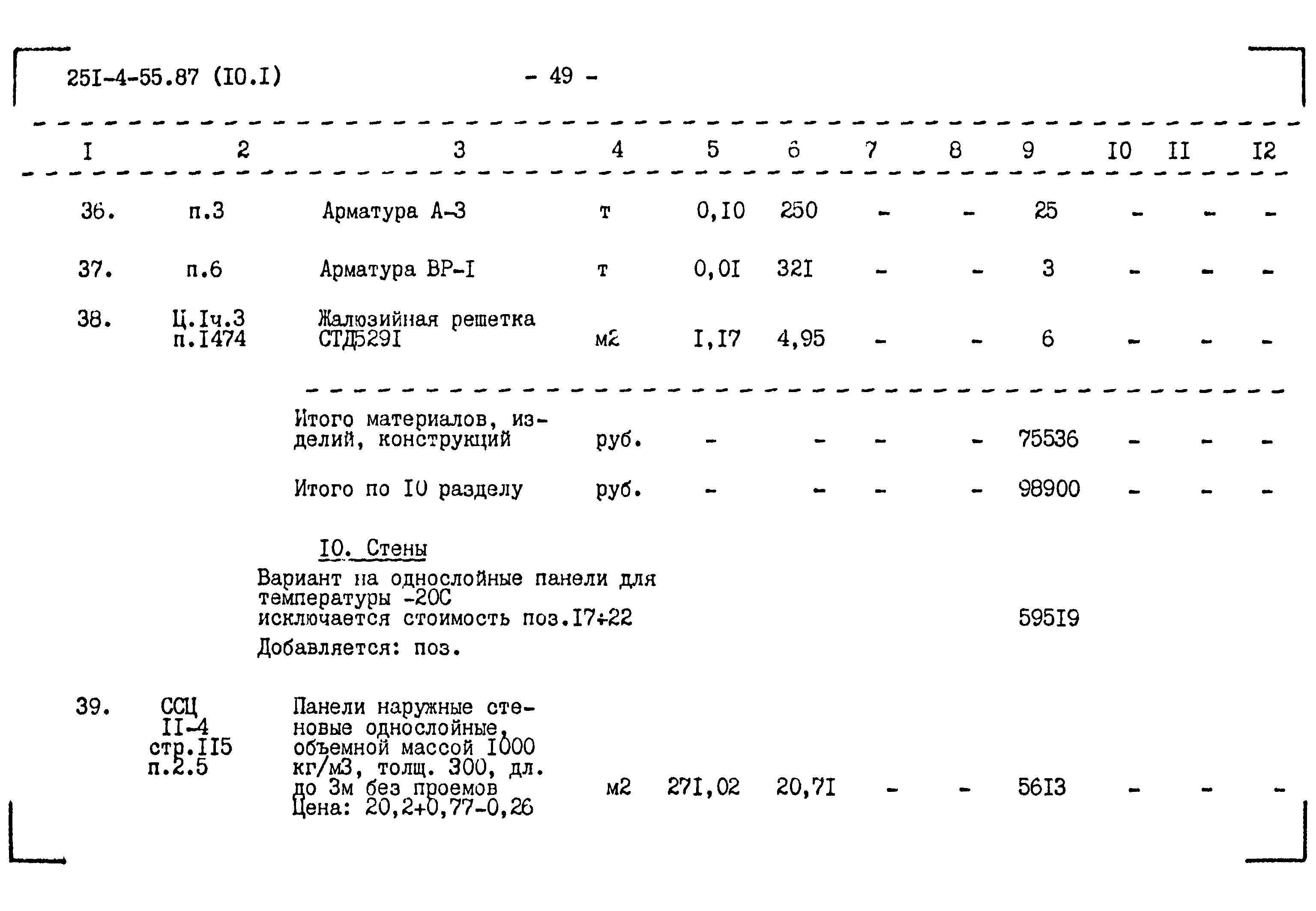 Типовой проект 251-4-55.87