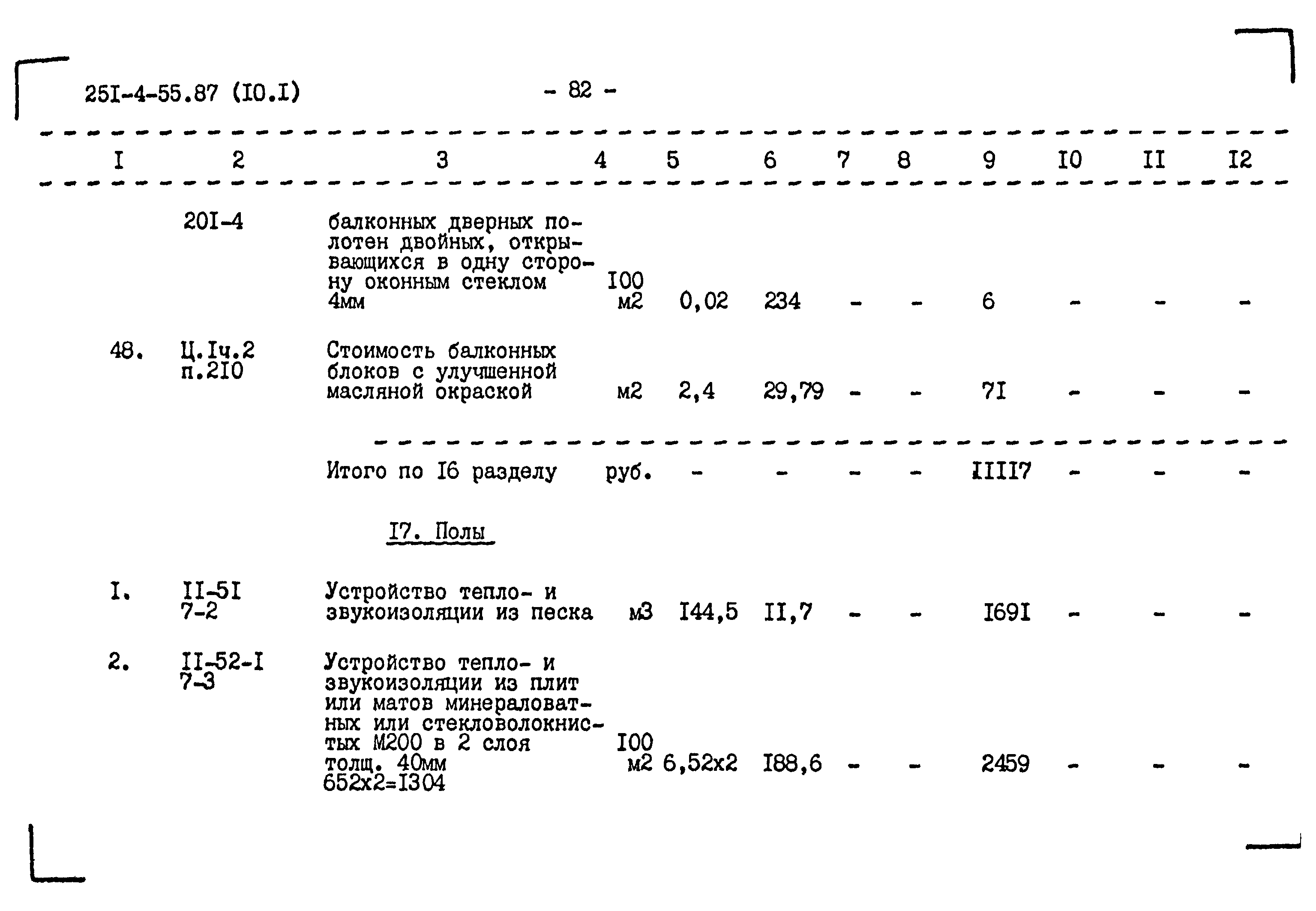 Типовой проект 251-4-55.87