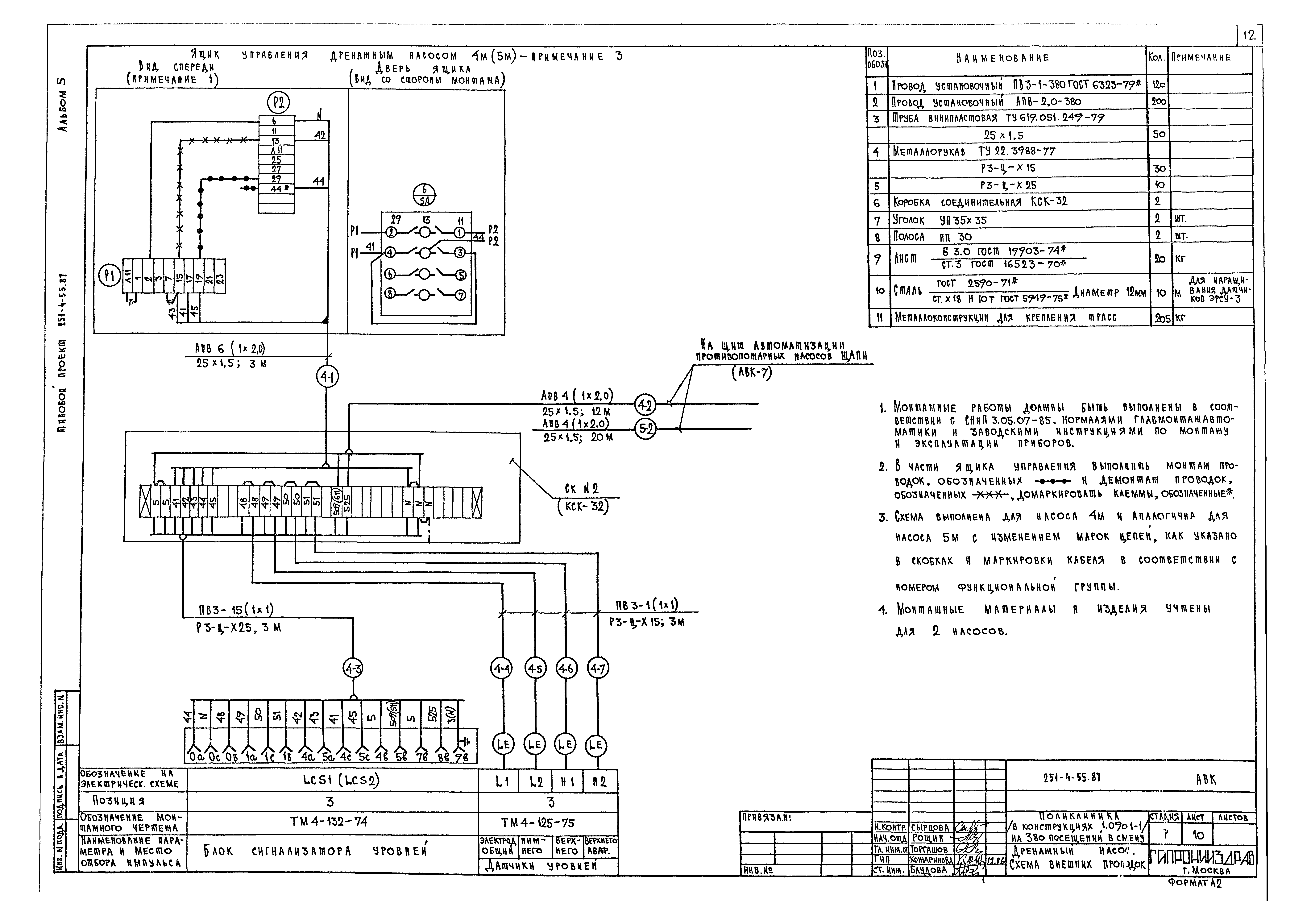 Типовой проект 251-4-55.87