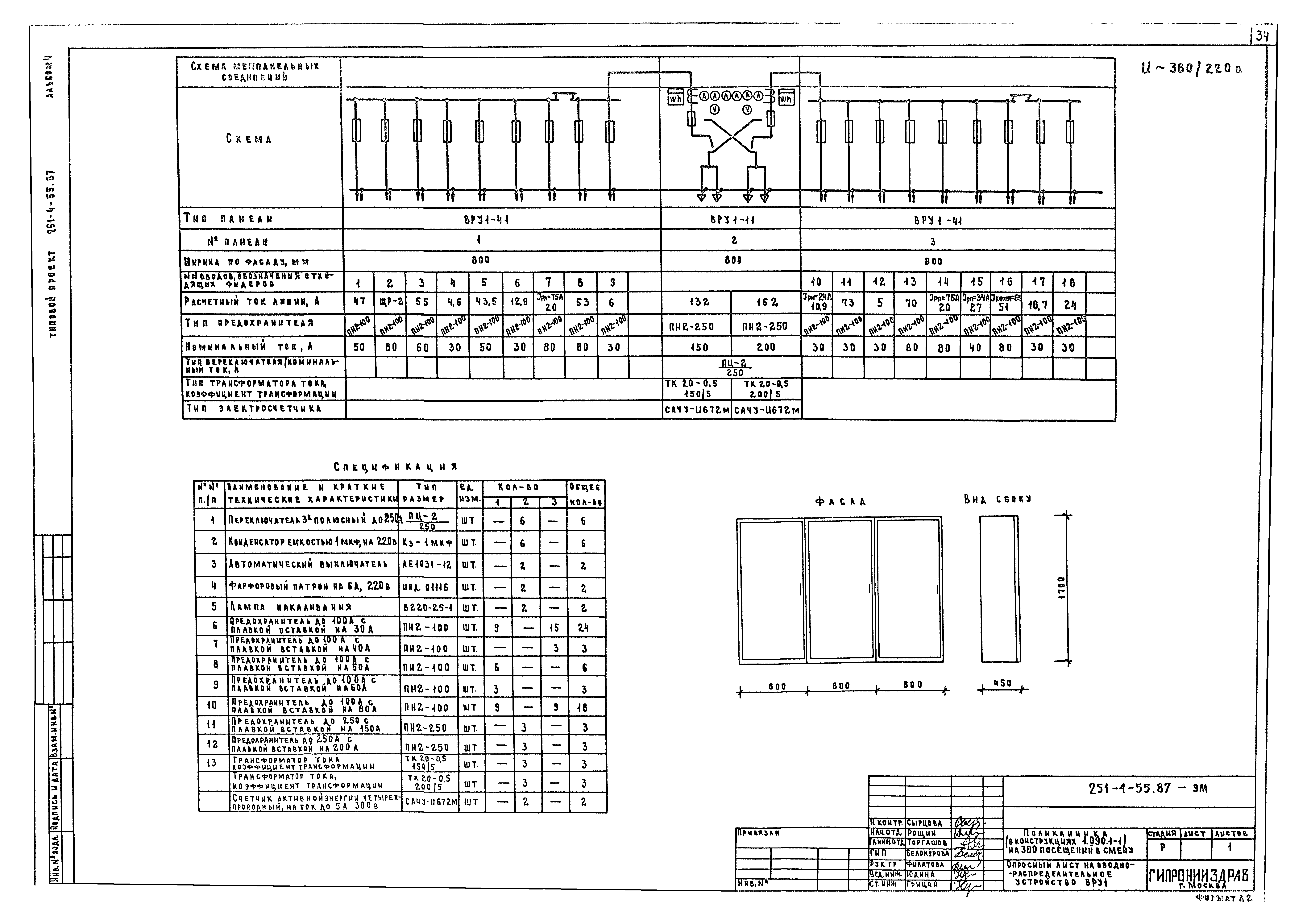 Типовой проект 251-4-55.87