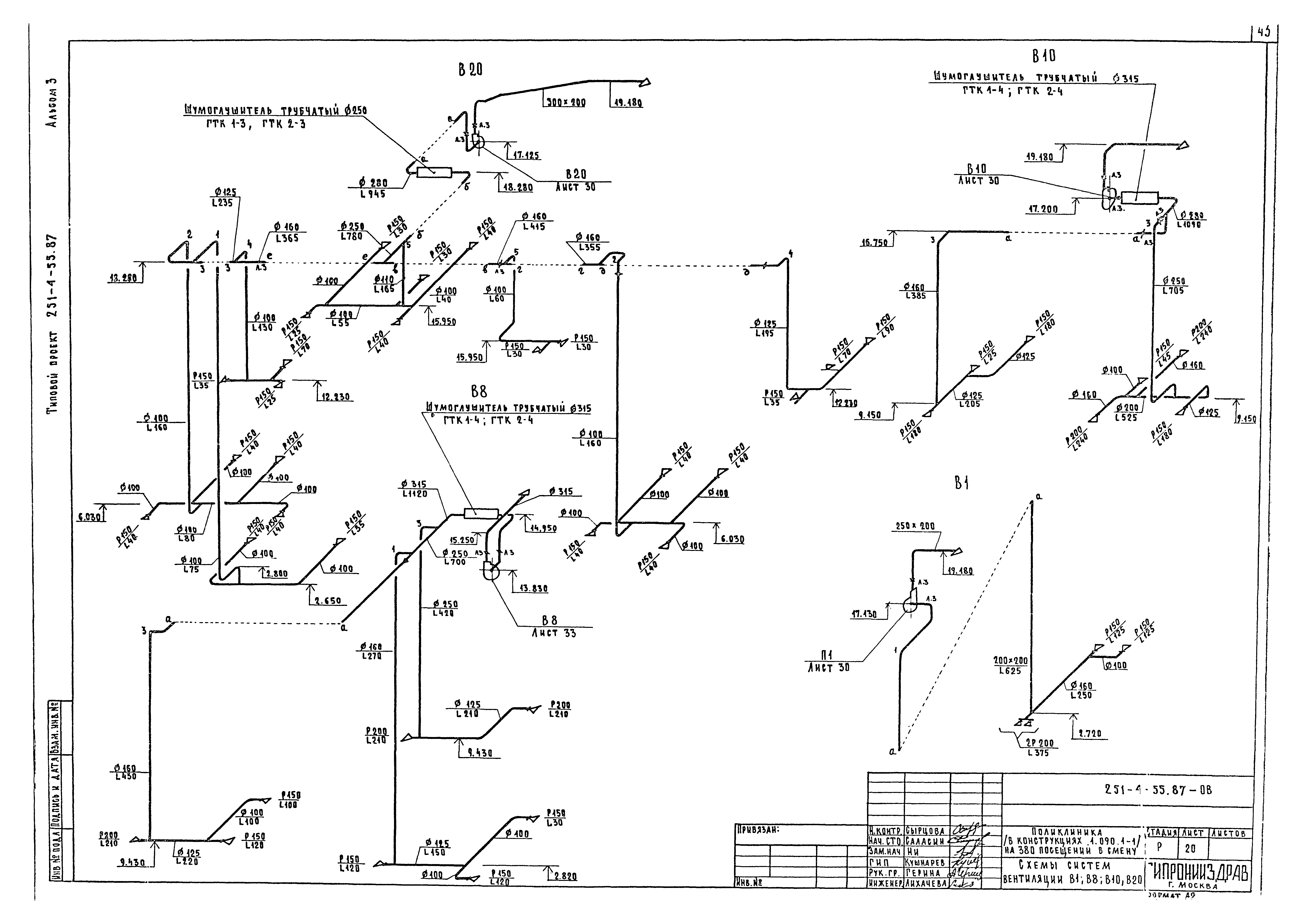 Типовой проект 251-4-55.87
