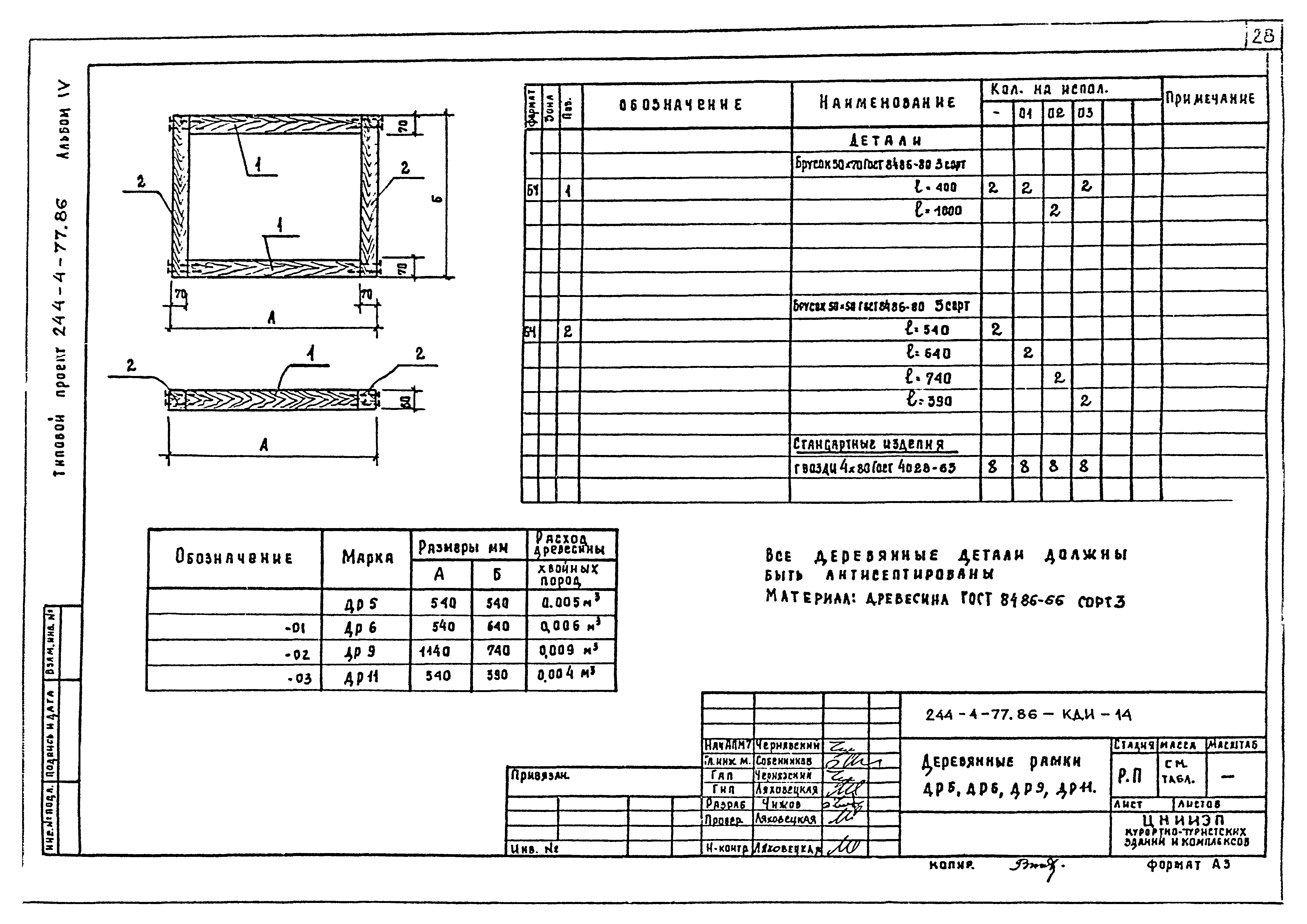 Типовой проект 244-4-77.86