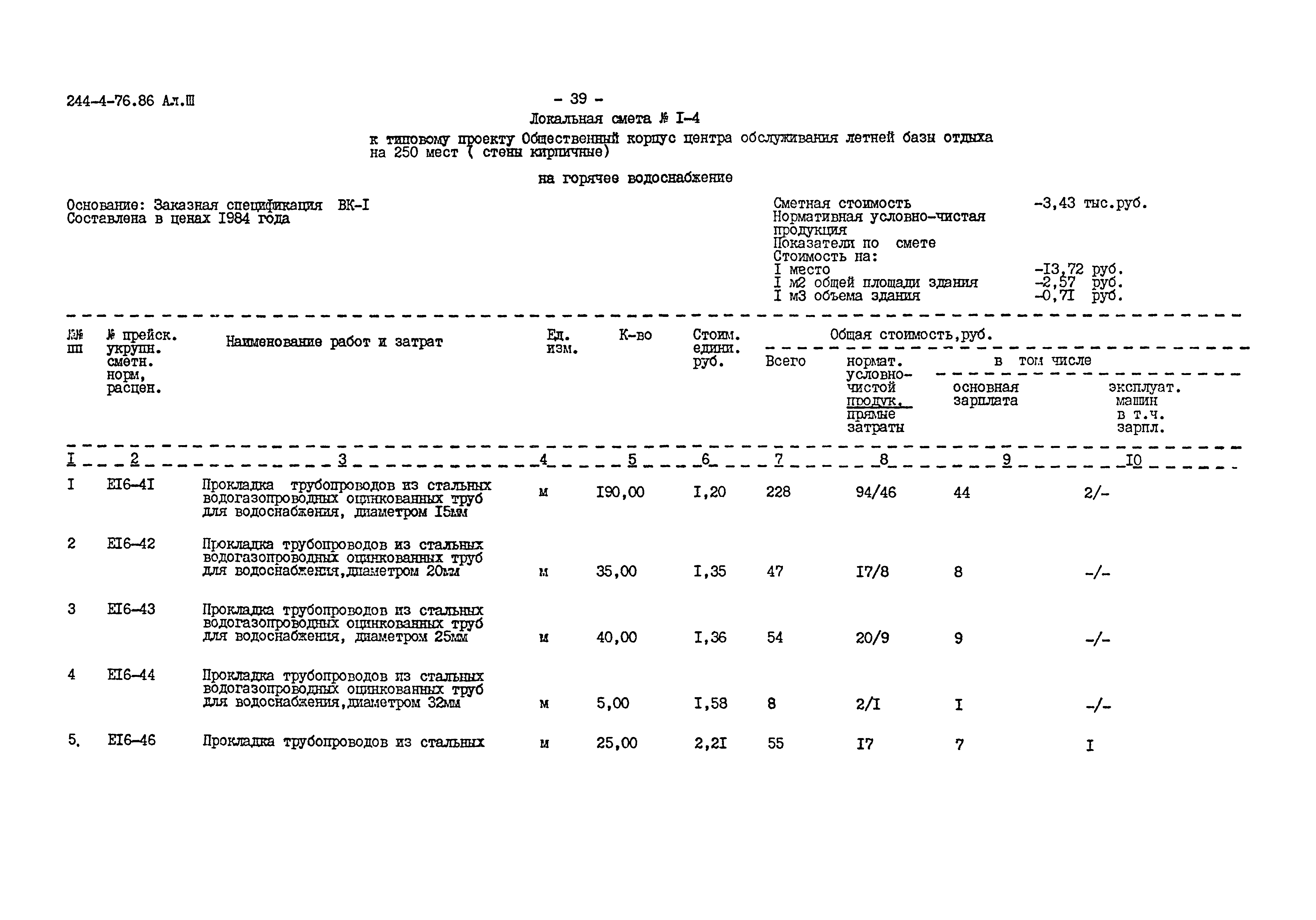 Типовой проект 244-4-77.86